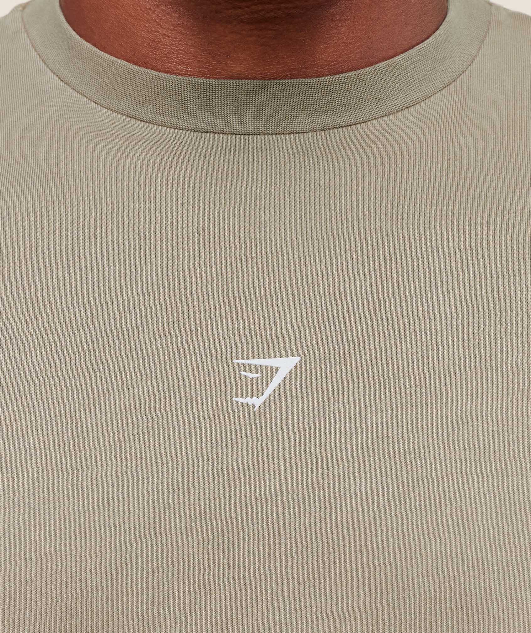 Gymshark Deadweight T-Shirt - Linen Brown