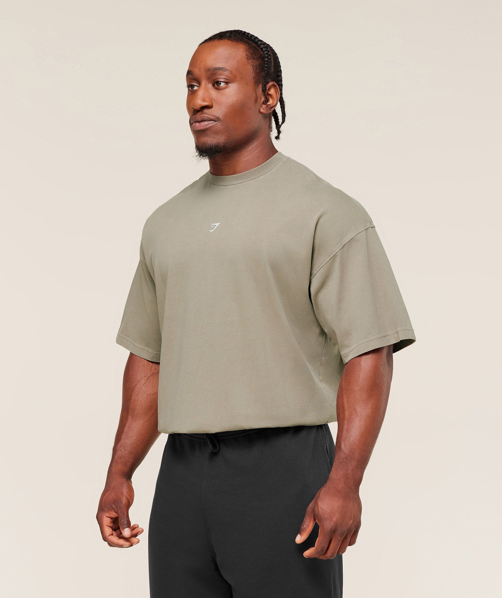 Gymshark Deadweight T-Shirt - Linen Brown