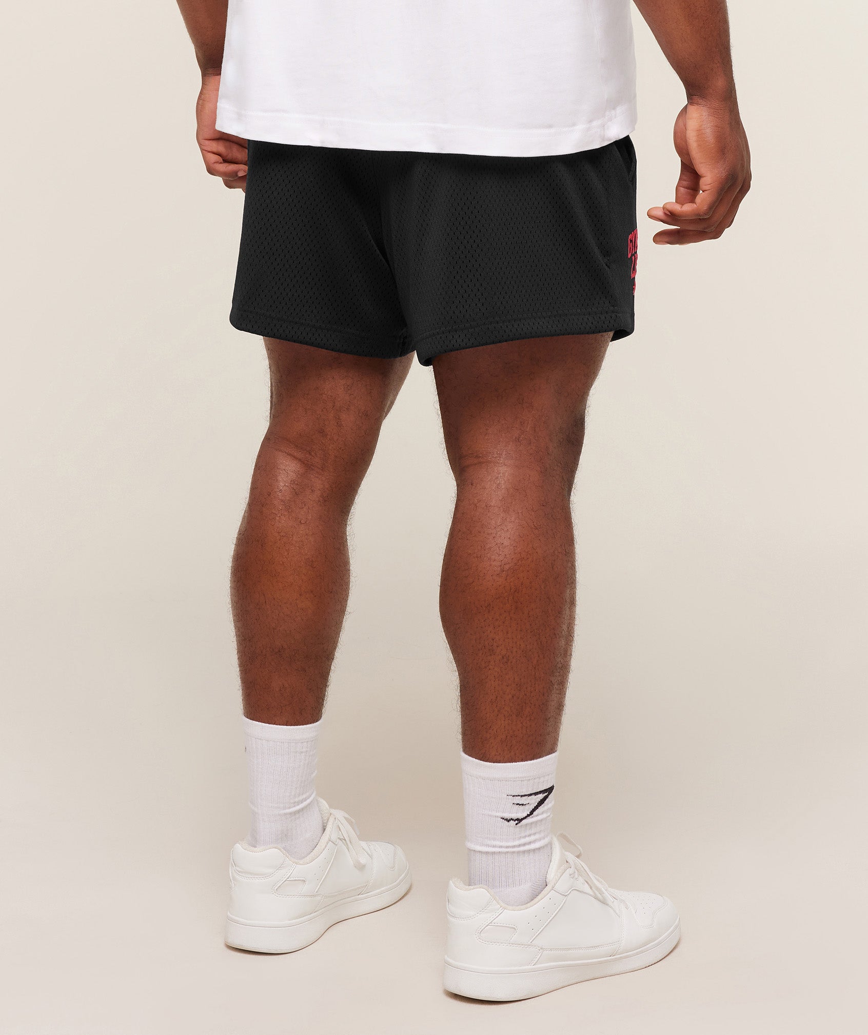 Gymshark Gymshark Lifting Barbell Mesh 5" Short - Black