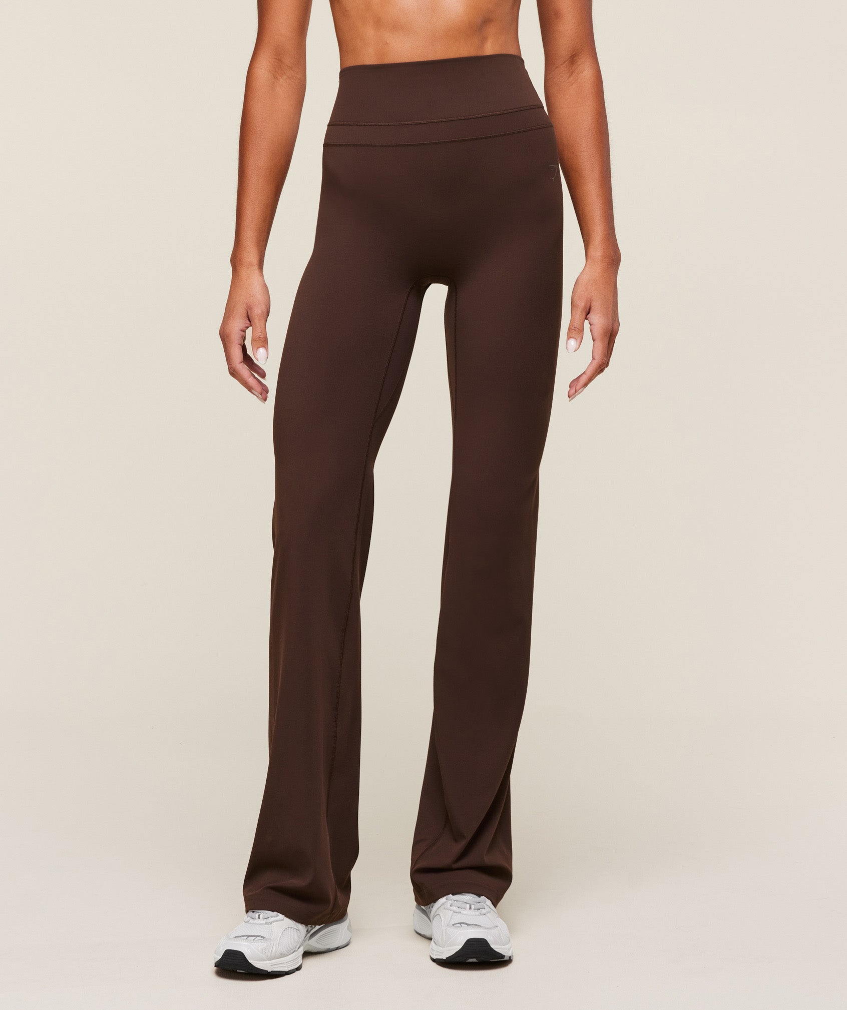 Gymshark Whitney Flared Leggings Tall - Depth Brown