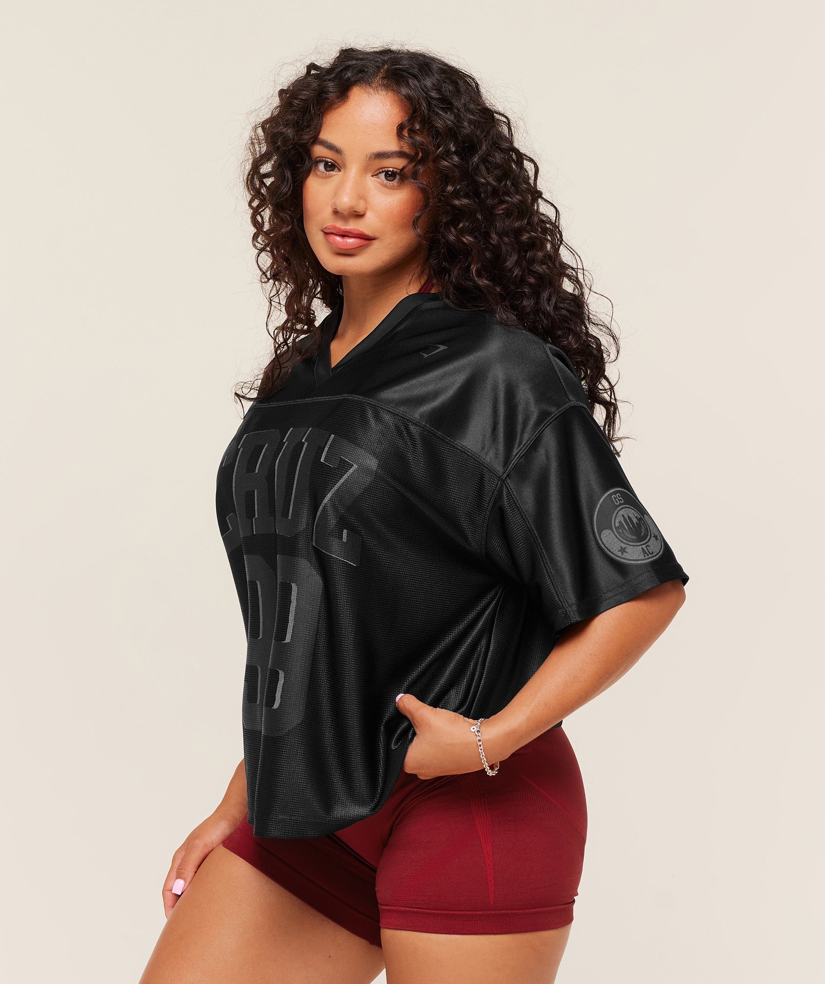 Gymshark x Analis Mesh Top - Black