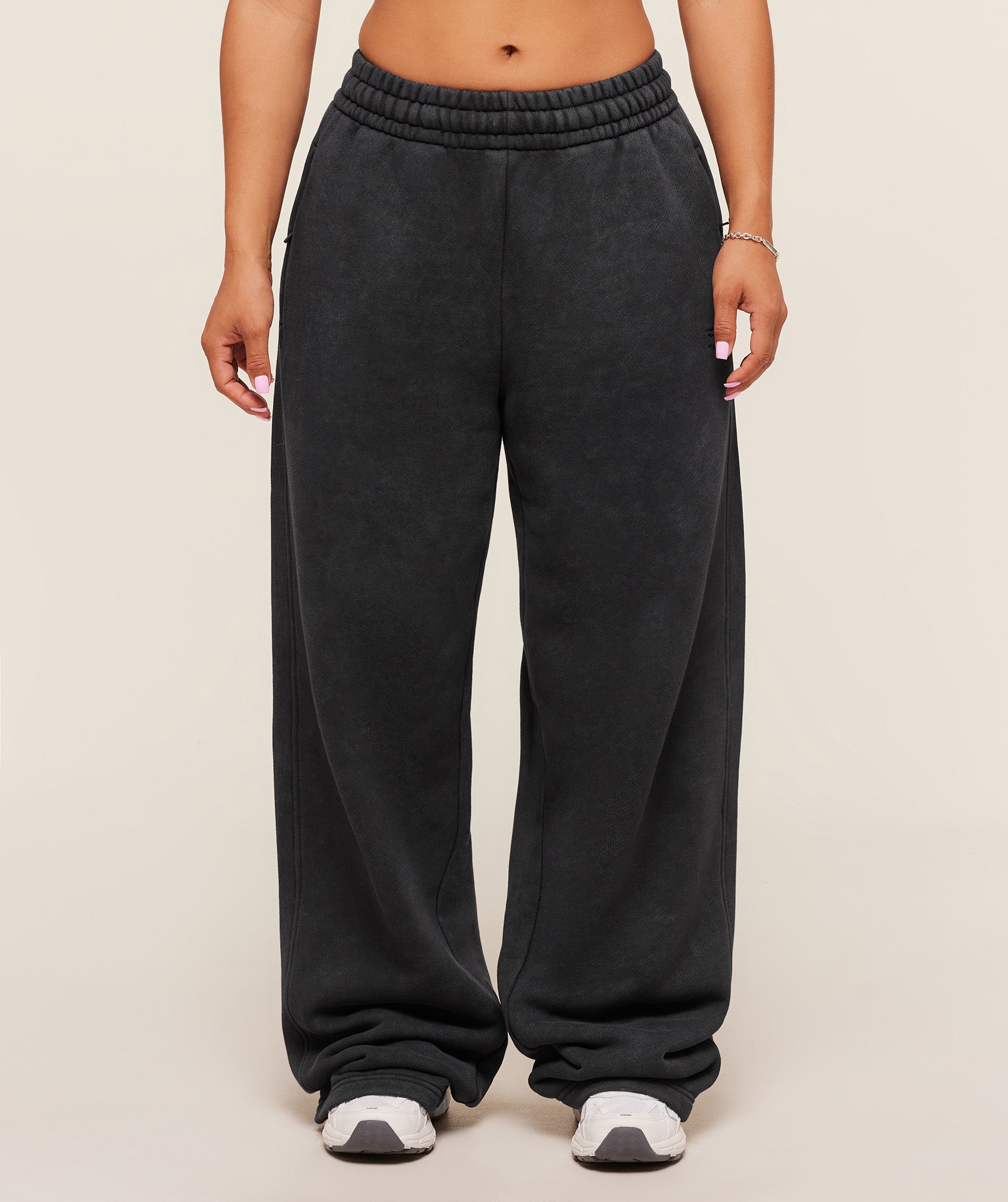 Gymshark x Analis Tracksuit Pant - Black/Wash