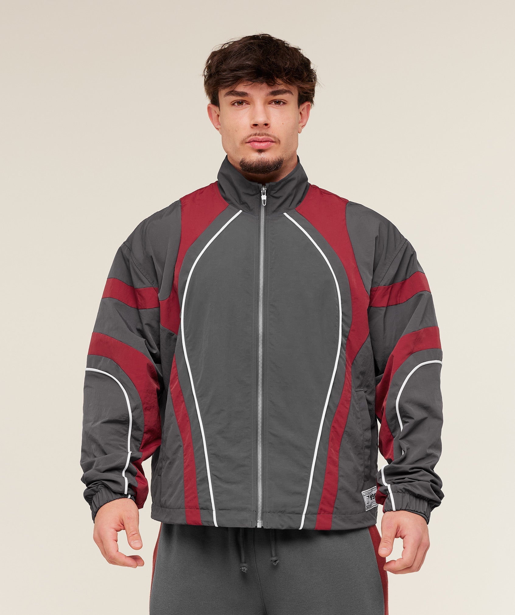 Gymshark x Carlos Belcast Track Jacket - Onyx Grey