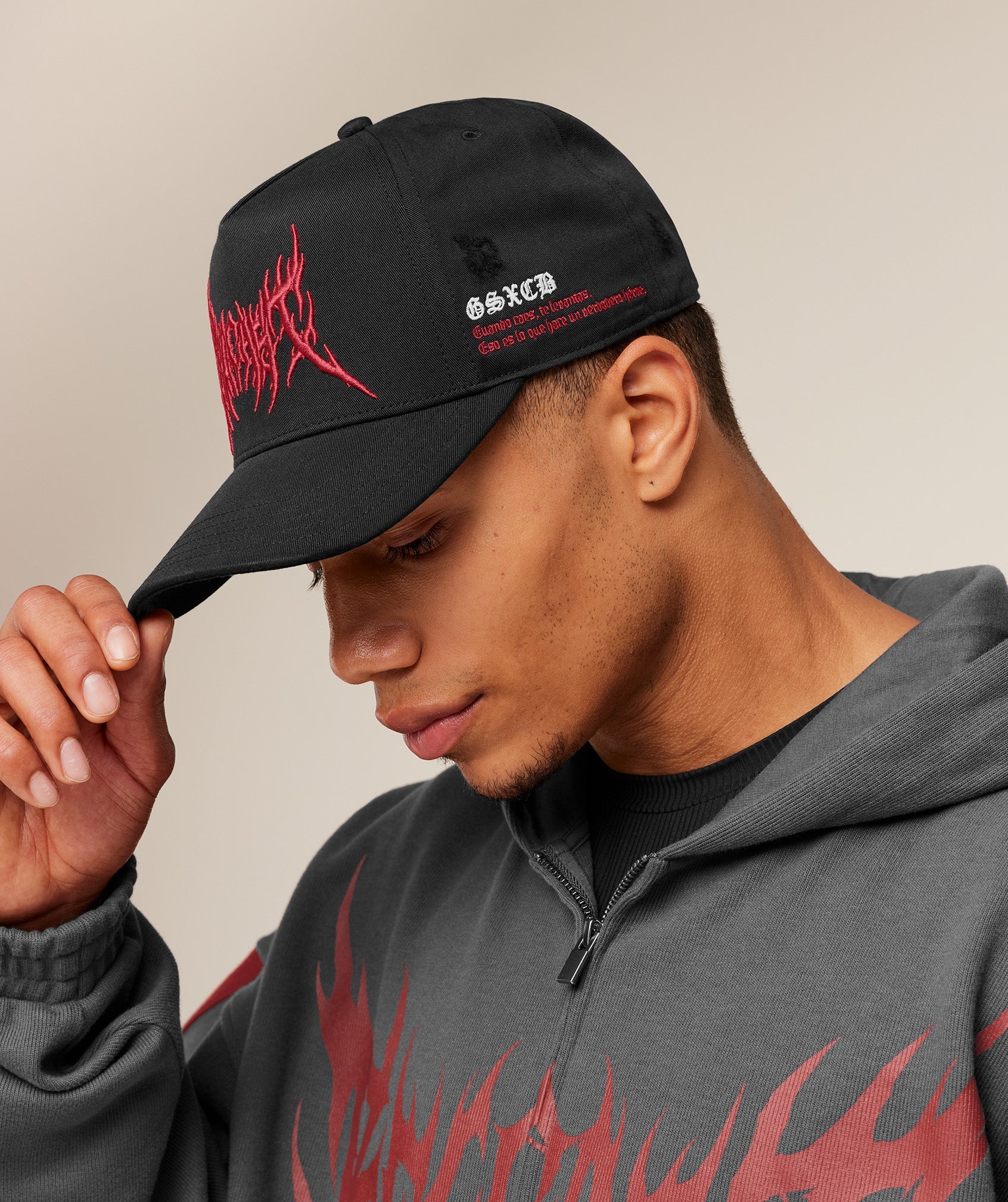 Gymshark x Carlos Belcast Trucker Cap - GS Black