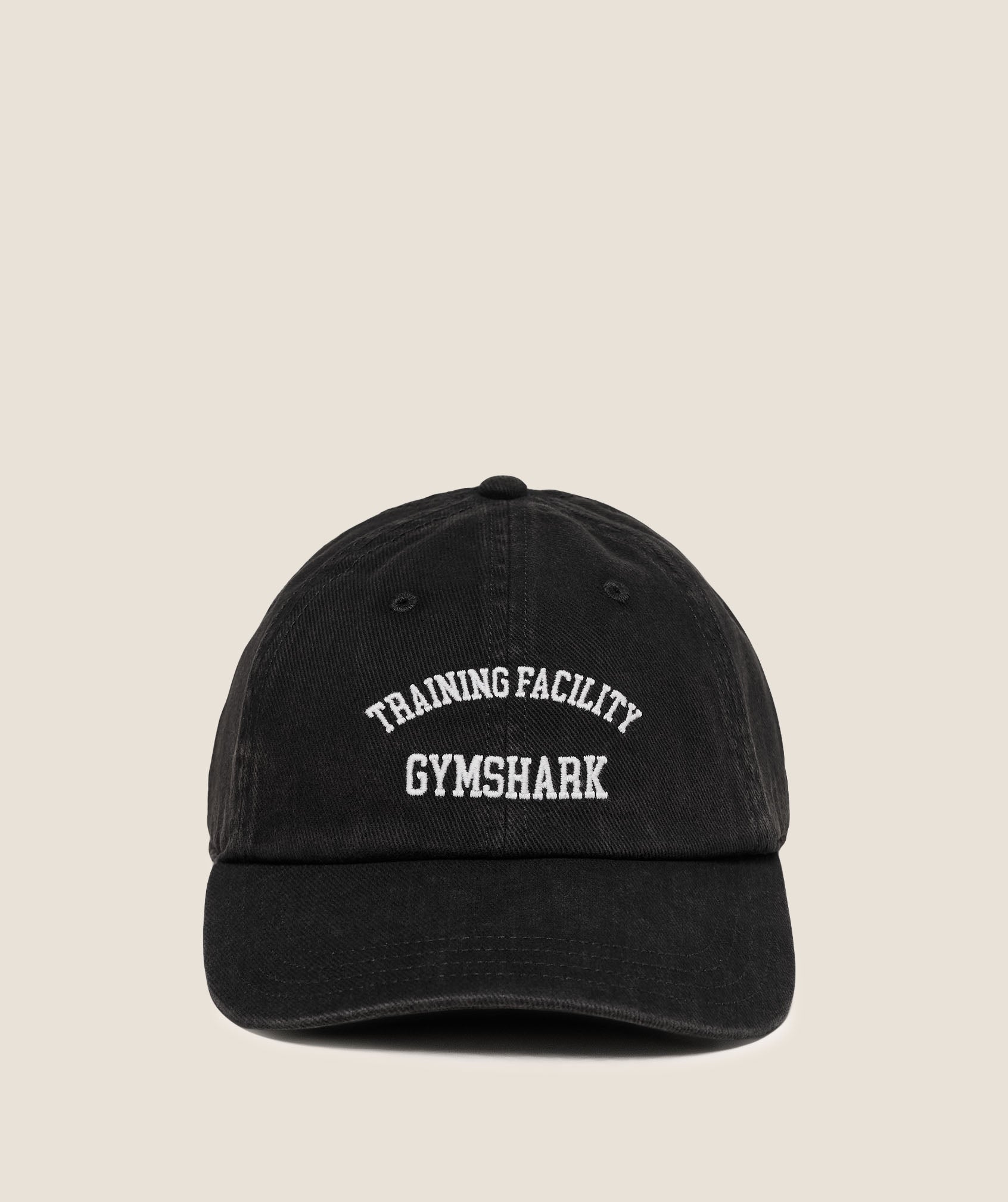 Gymshark Heavy Washed Cap - Black