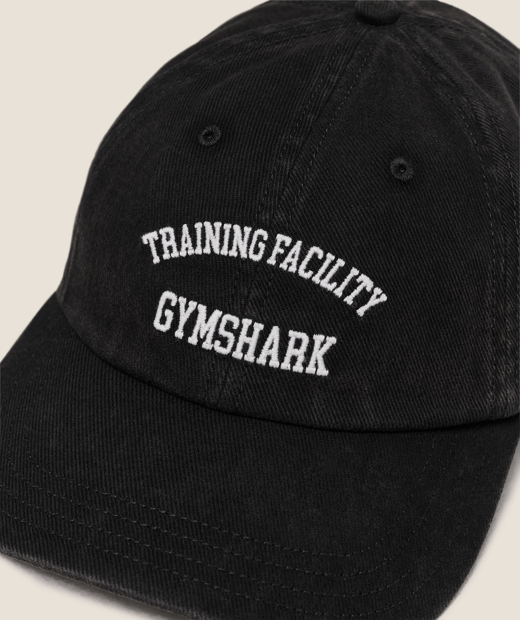 Gymshark Heavy Washed Cap - Black