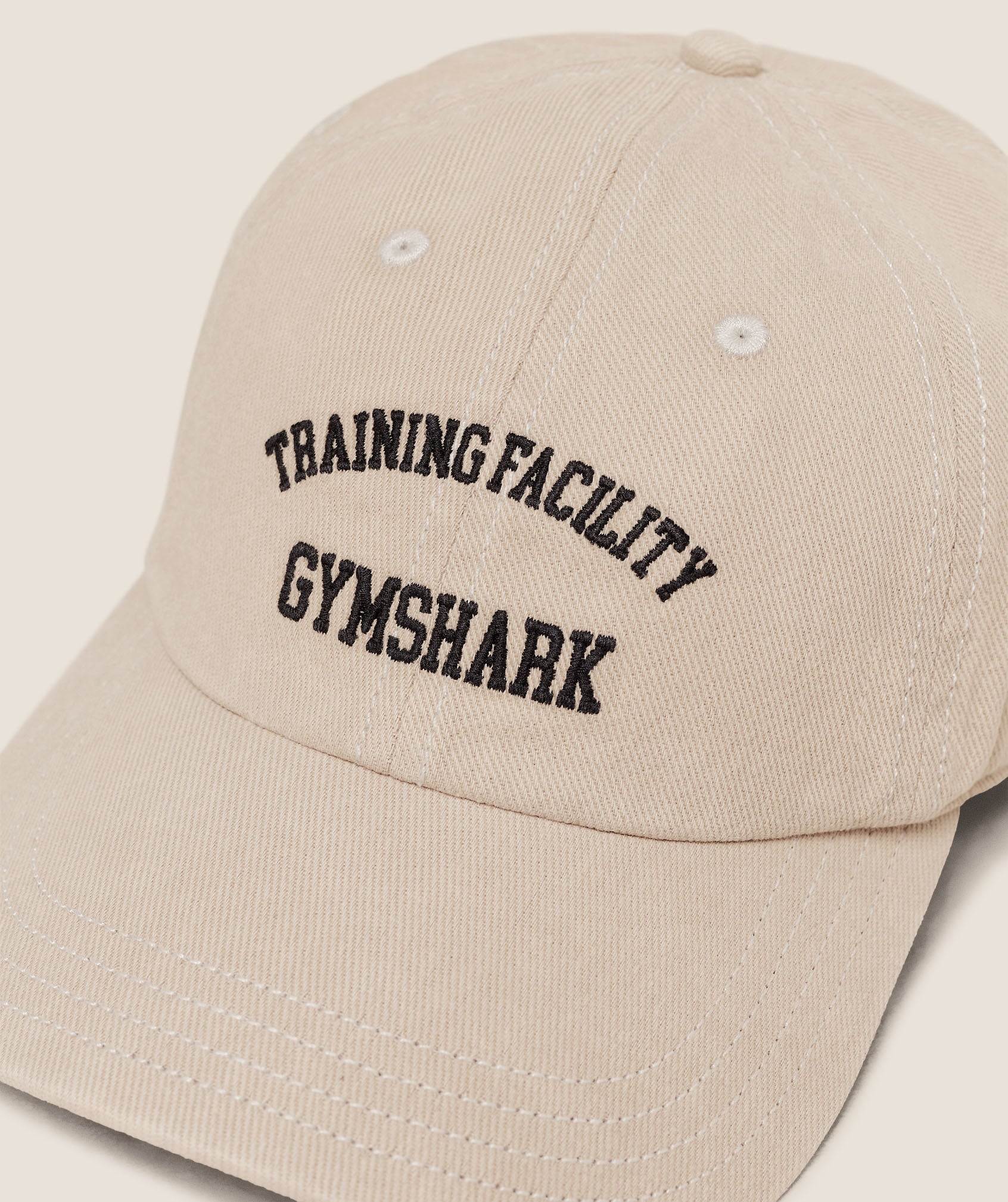 Gymshark Heavy Washed Cap - Pebble Grey