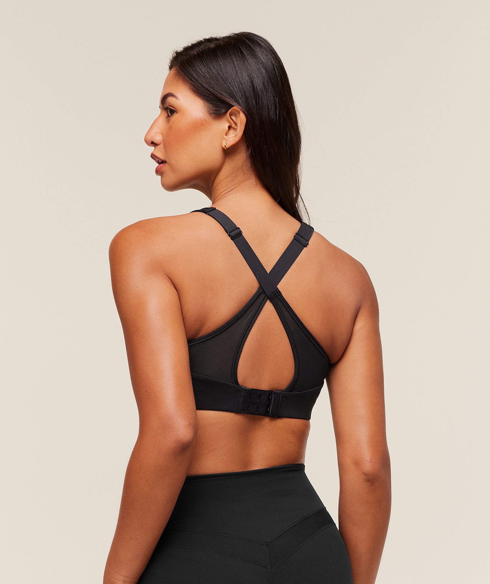 Gymshark Alpha High Support Sports Bra - Black