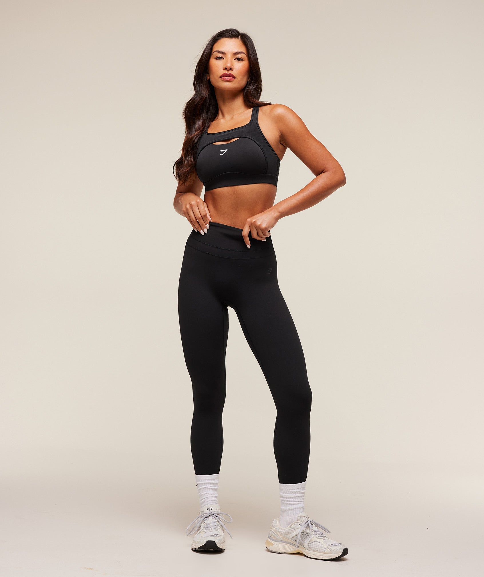 Gymshark Alpha High Support Sports Bra - Black