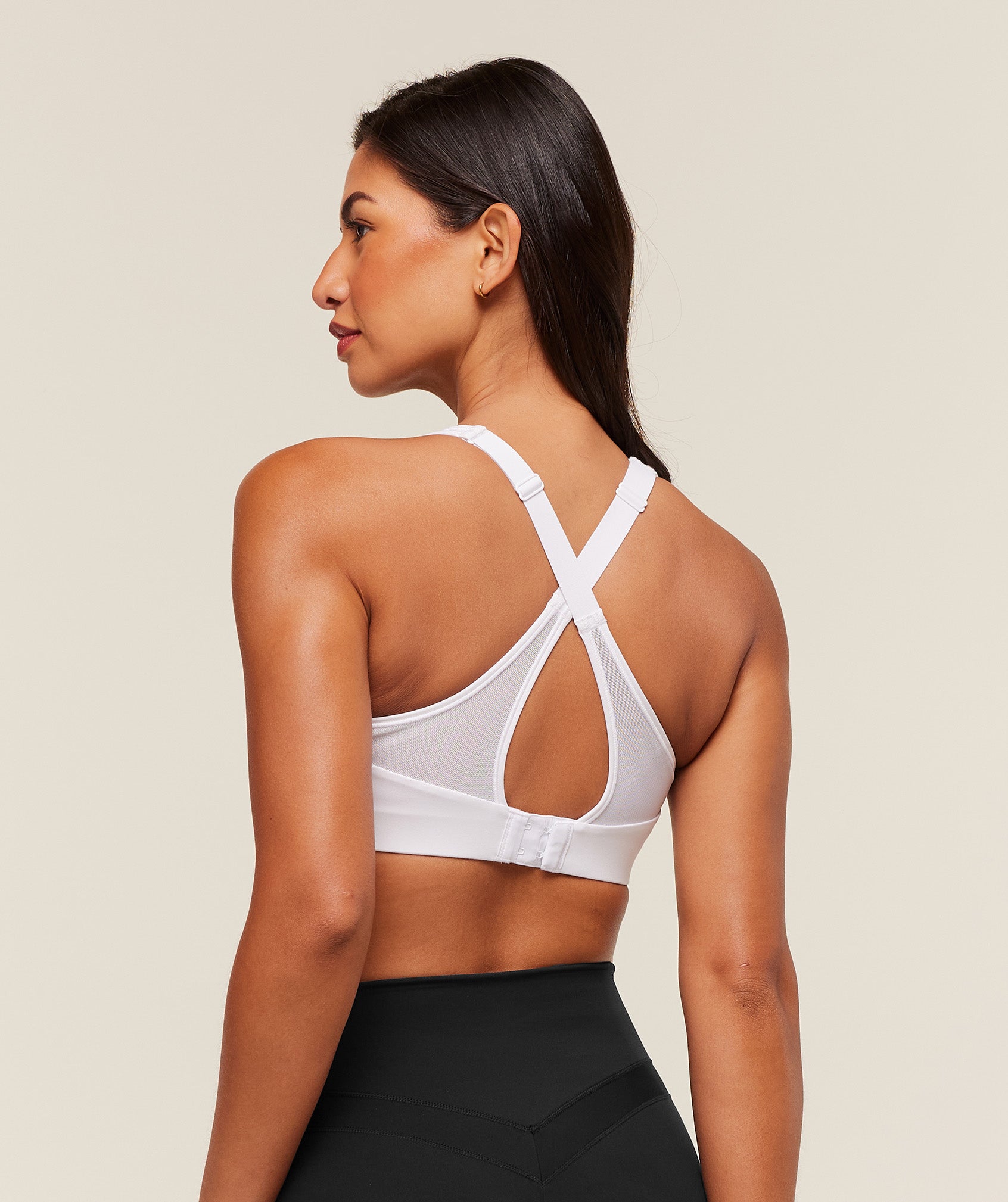 Gymshark Alpha High Support Sports Bra - White