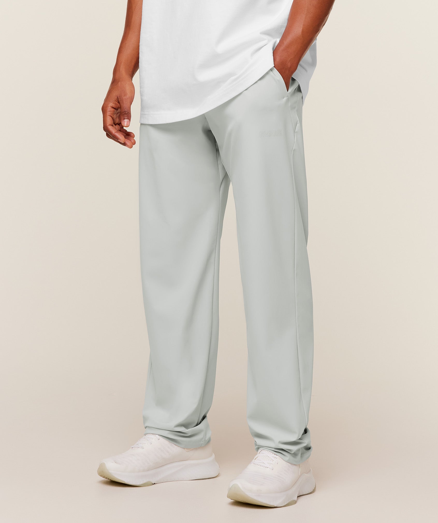 Gymshark Hybrid Joggers - Light Grey