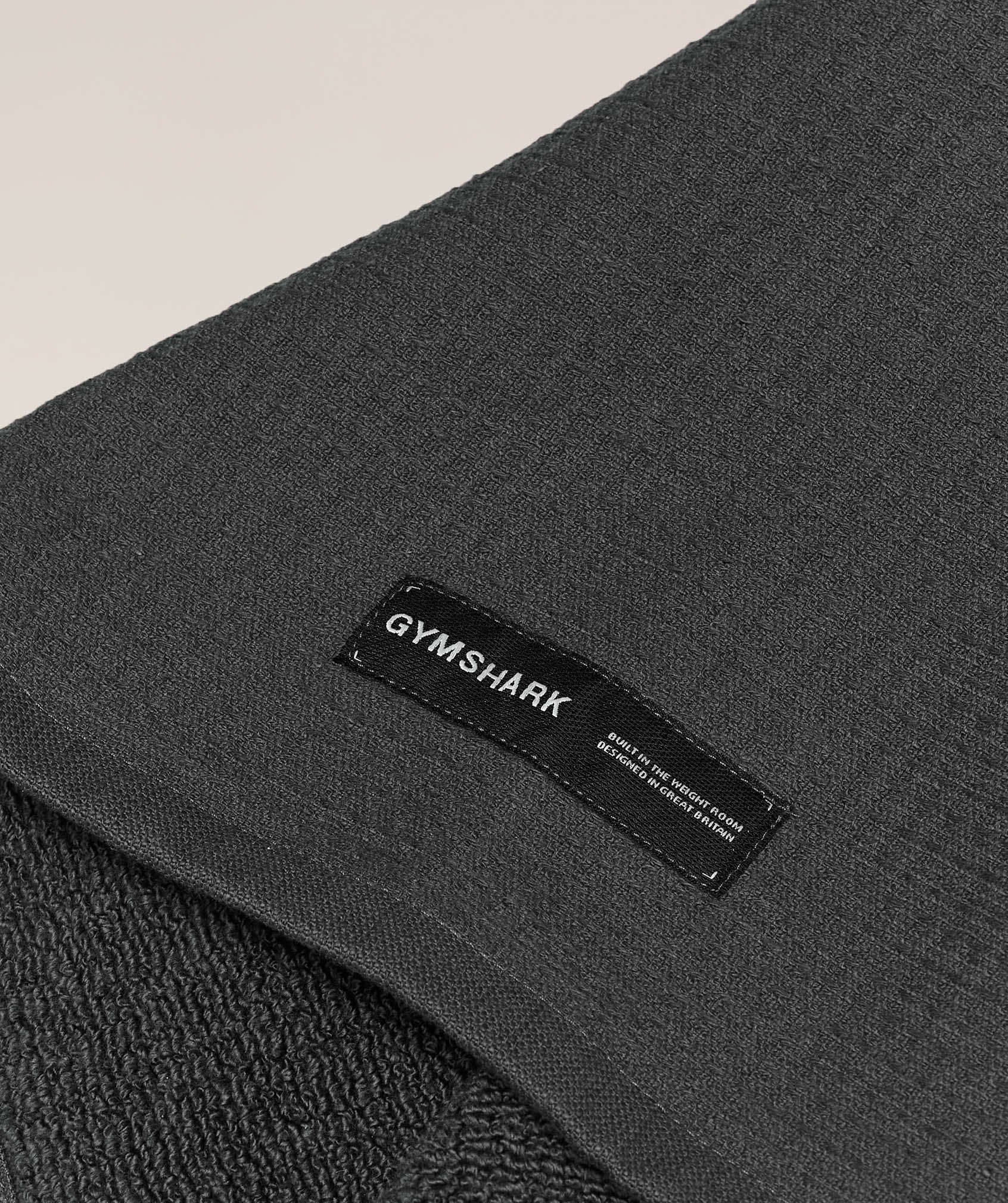 Gymshark Large Gym Towel - Onyx Grey