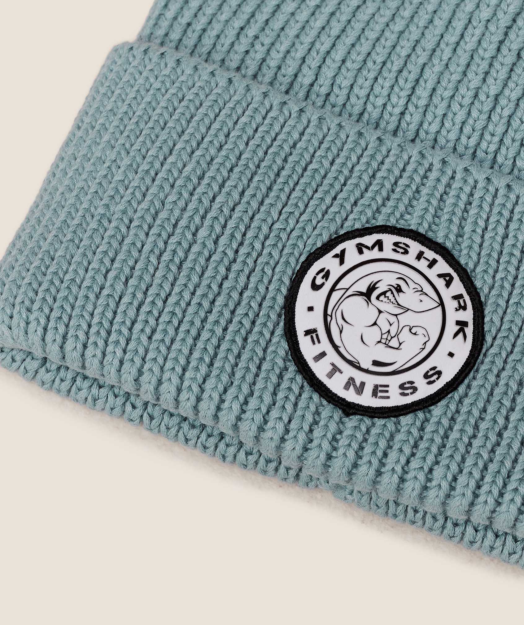 Gymshark Legacy Deep Cuff Beanie - Bench Blue