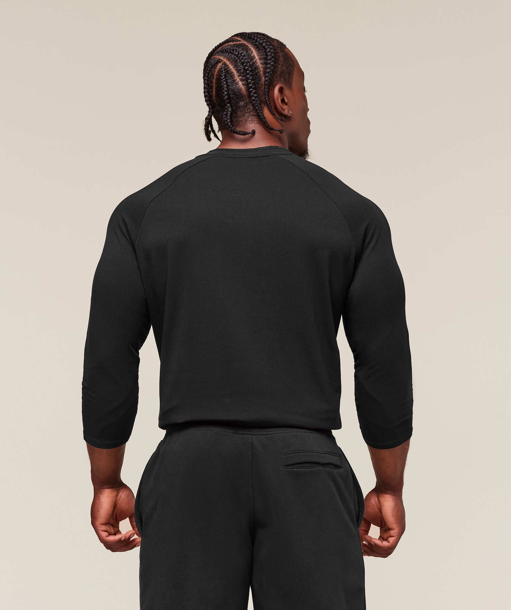 Gymshark Legacy Henley - Black