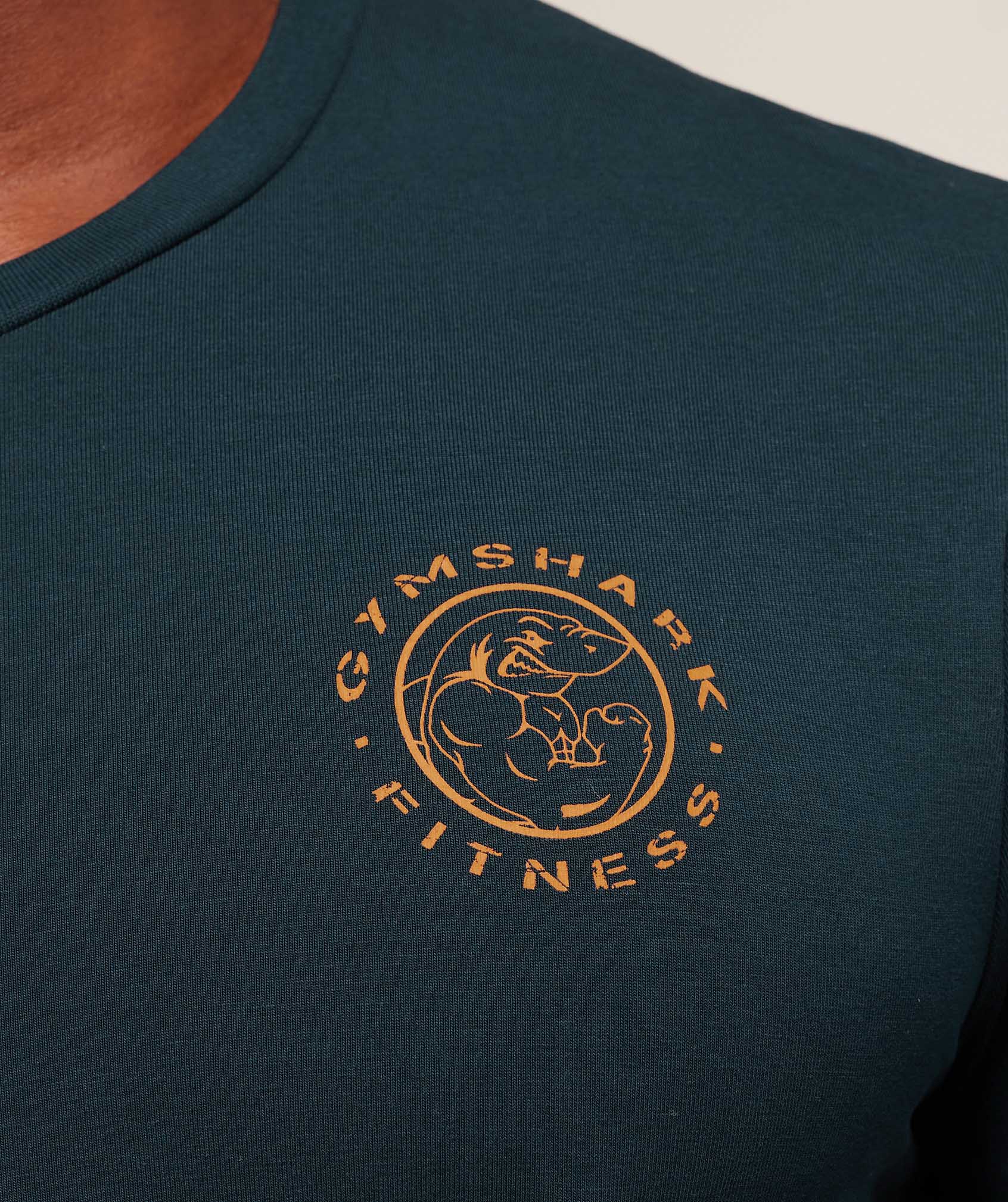 Gymshark Legacy T-Shirt - Deep Petrol Blue