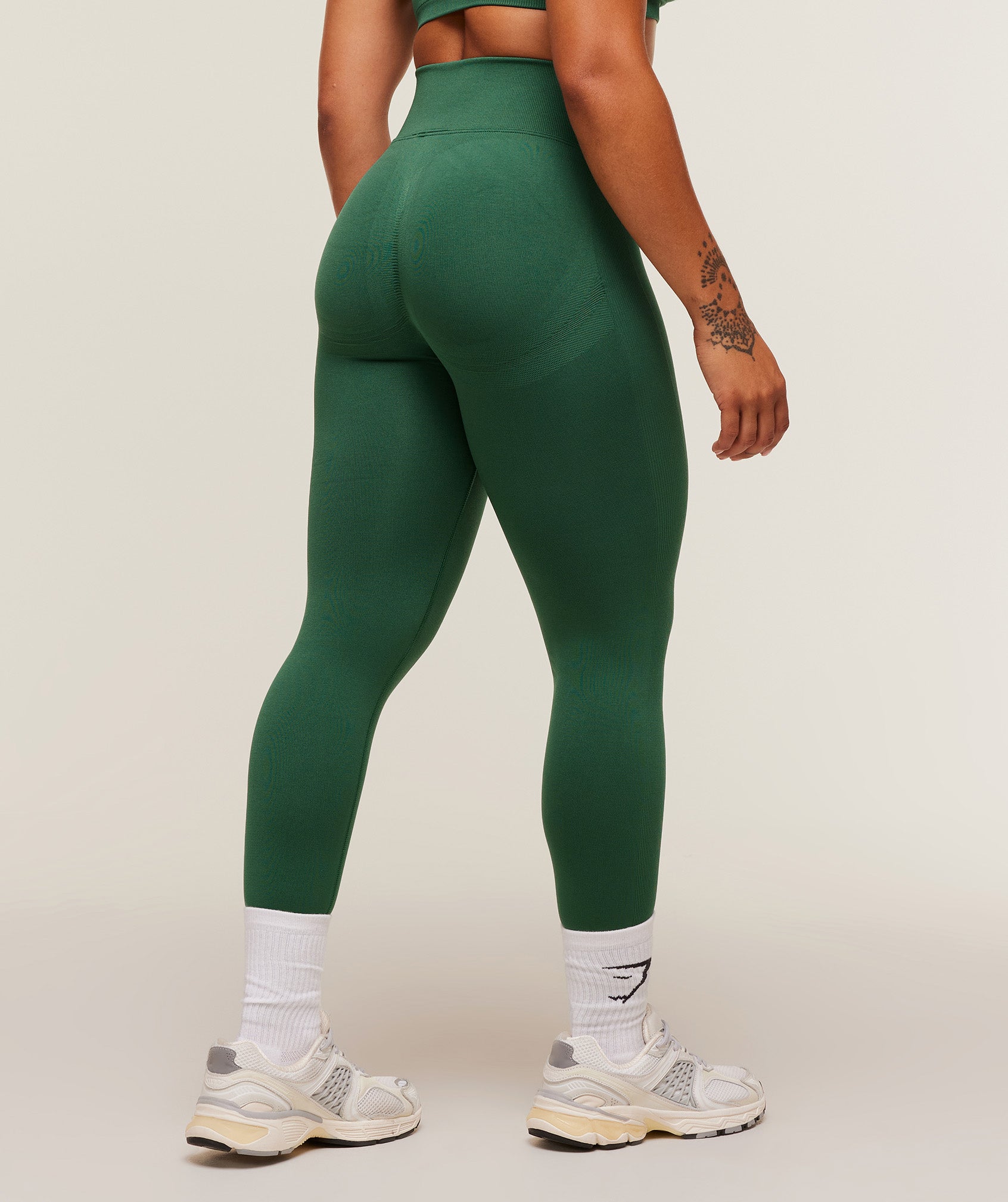 Gymshark Lift Seamless Leggings - Lift Green/Lift Green Marl