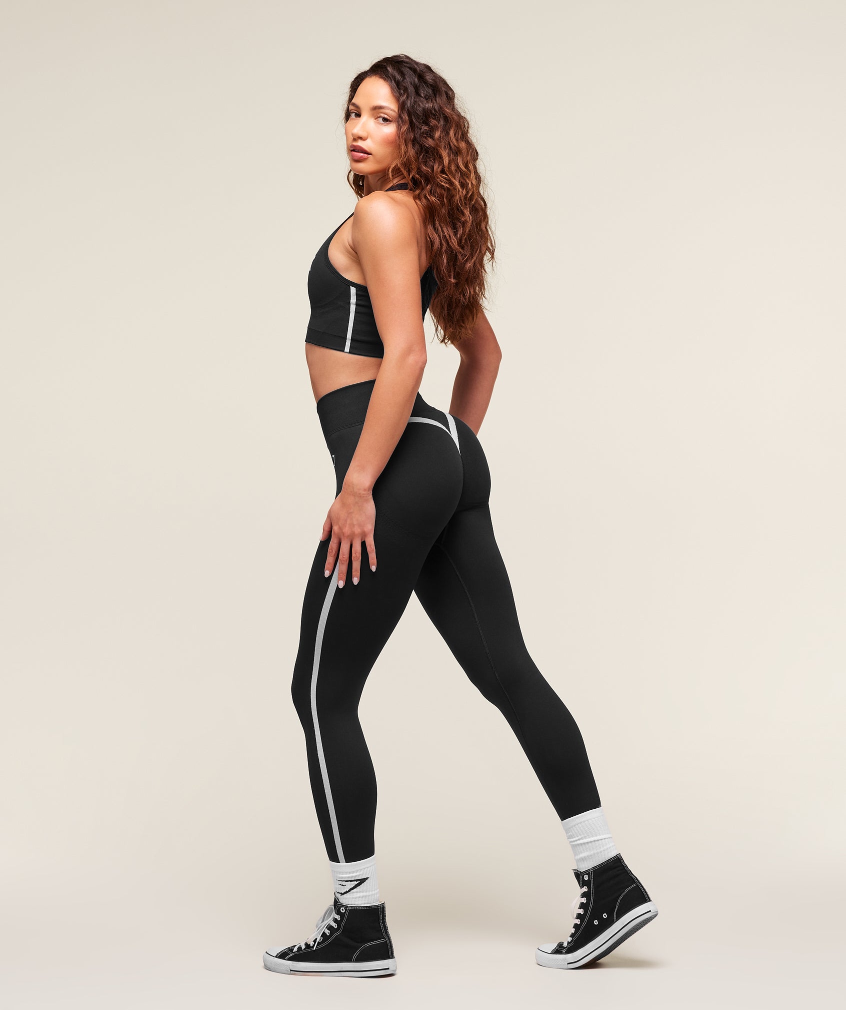 Lift Campus Seamless Leggings - Black