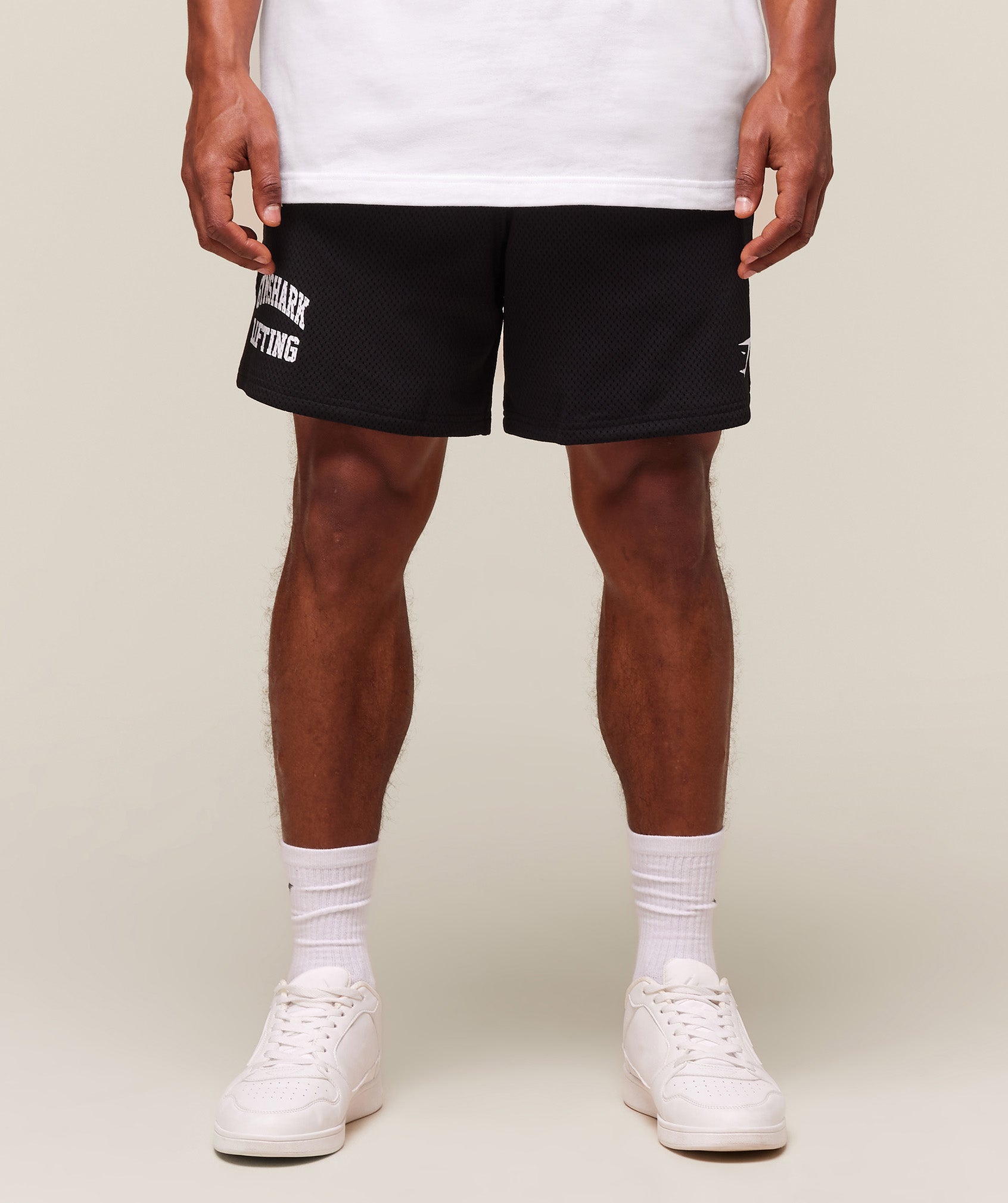 Lifting Mesh 7" Shorts - Black