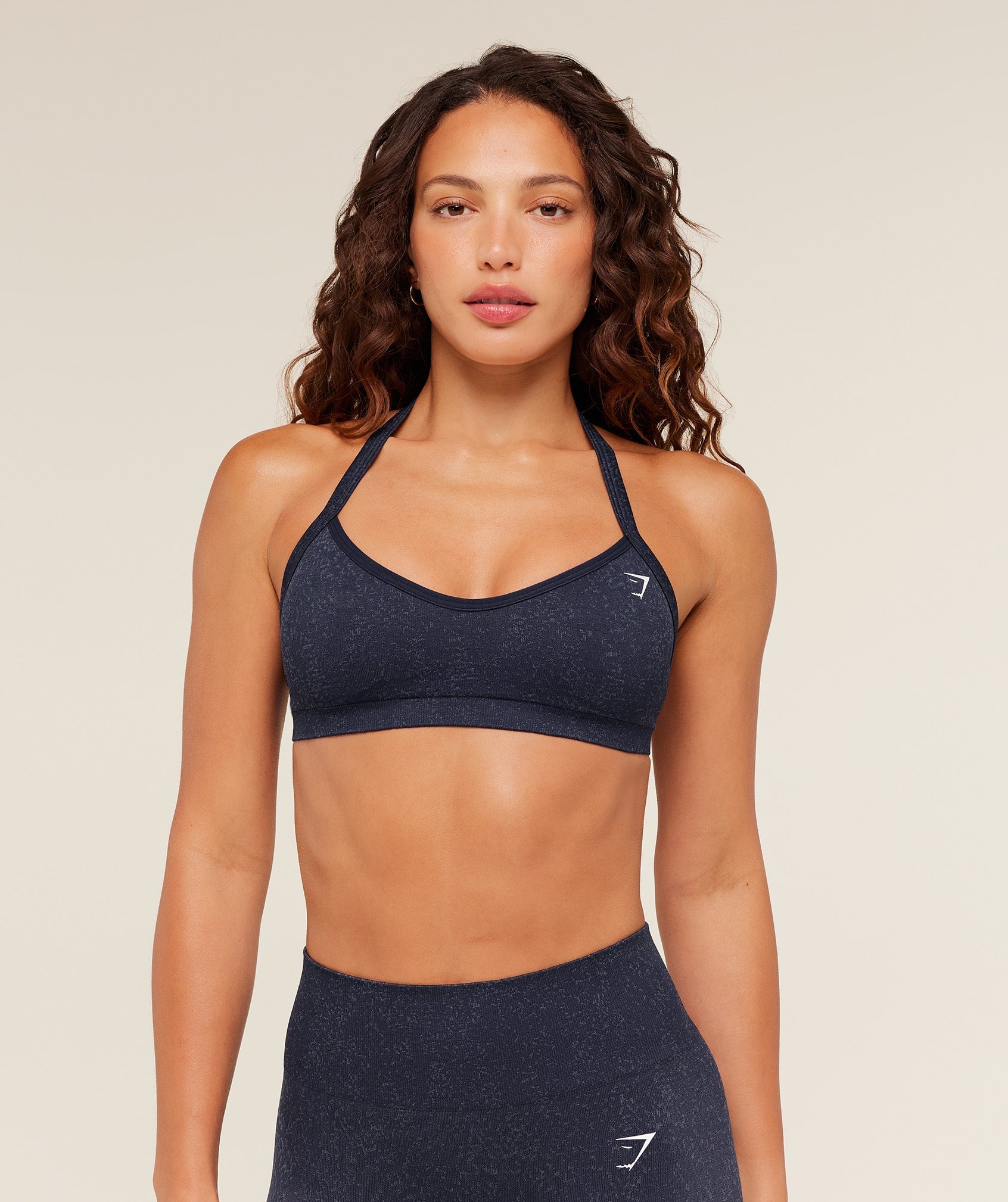 Gymshark Adapt Fleck Sports Bra Heavy Blue/GS Iron Blue