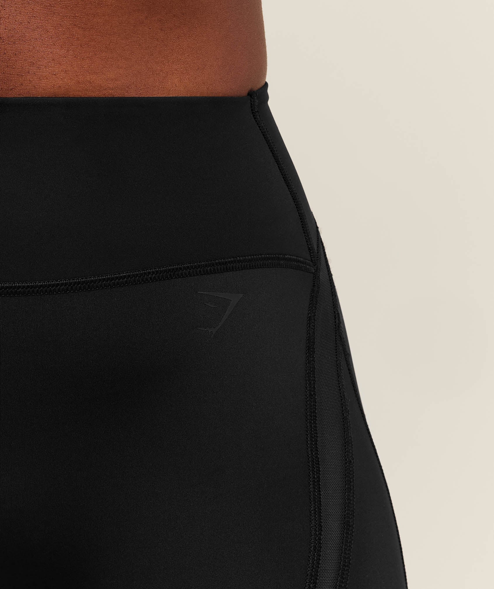 Gymshark Mesh Panel Legging - GS Black