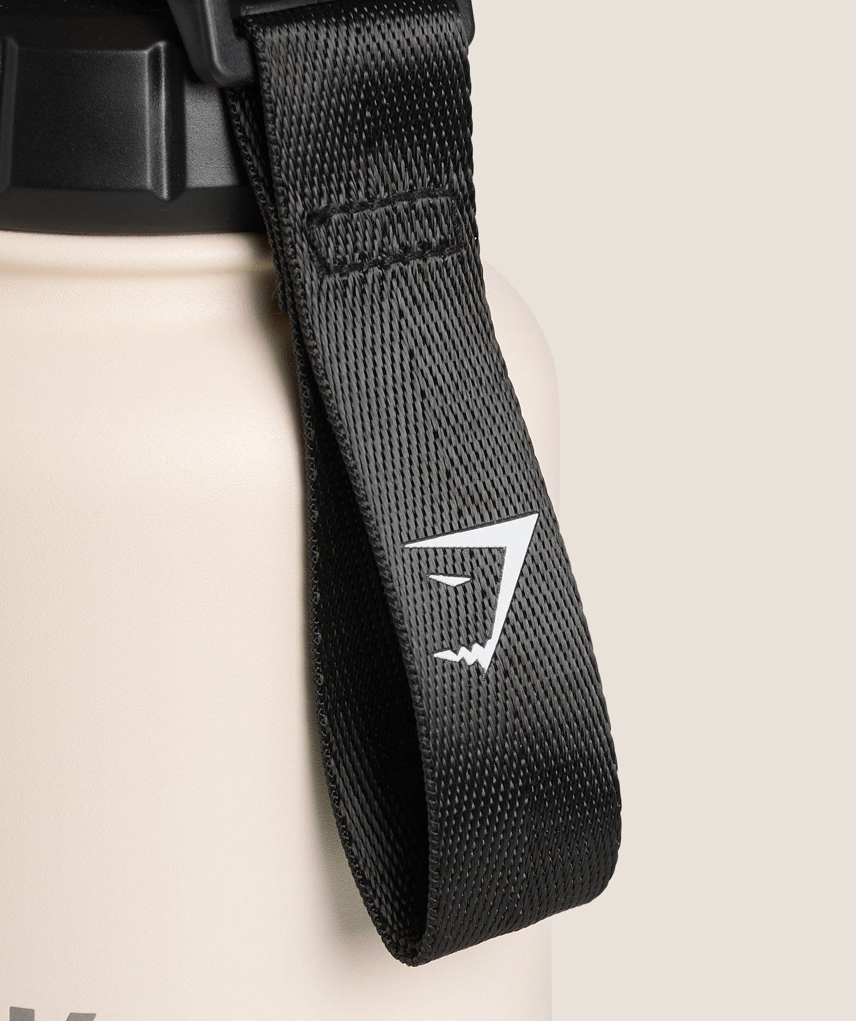 Gymshark Metal Insulated Bottle 1L - Oat White