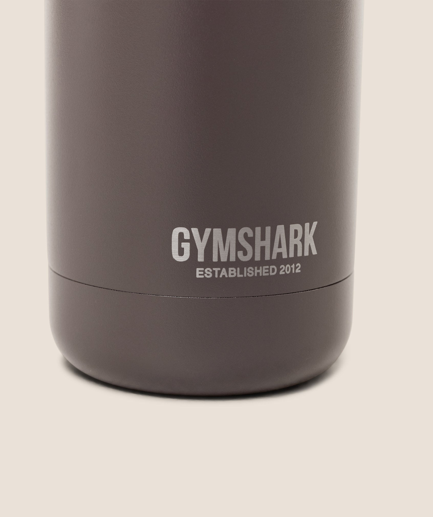 Gymshark 500ml Bottle - Cool Brown