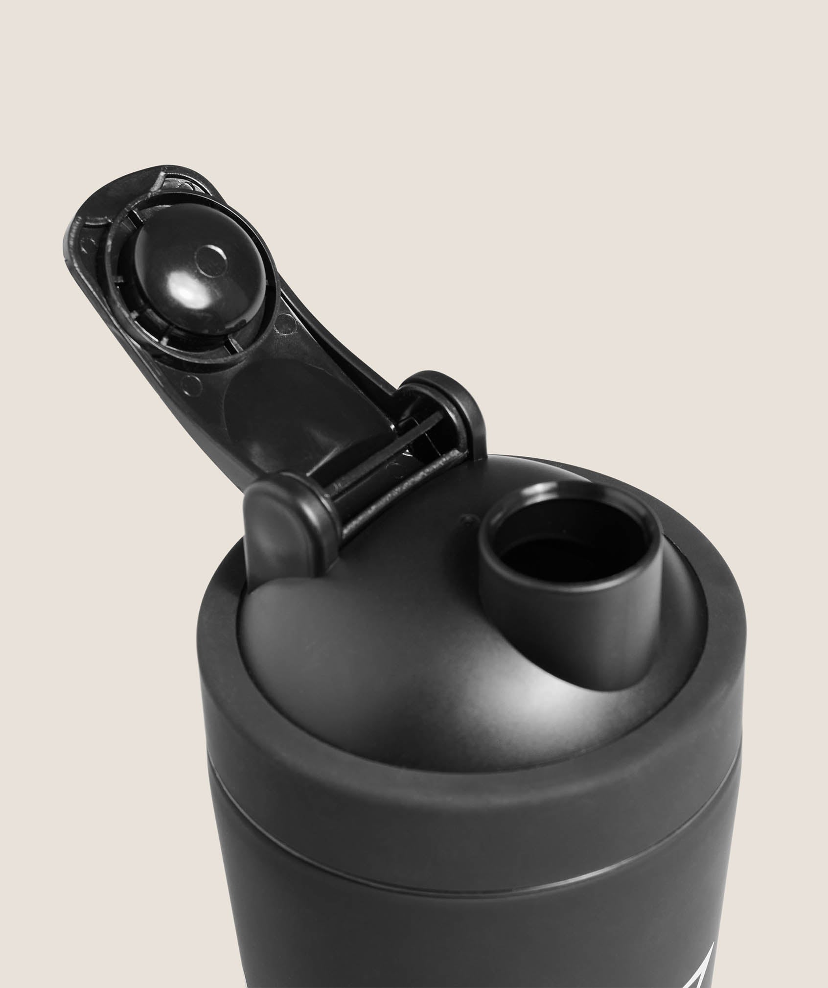 Gymshark Graphic Metal Insulated Shaker Bottle - Black