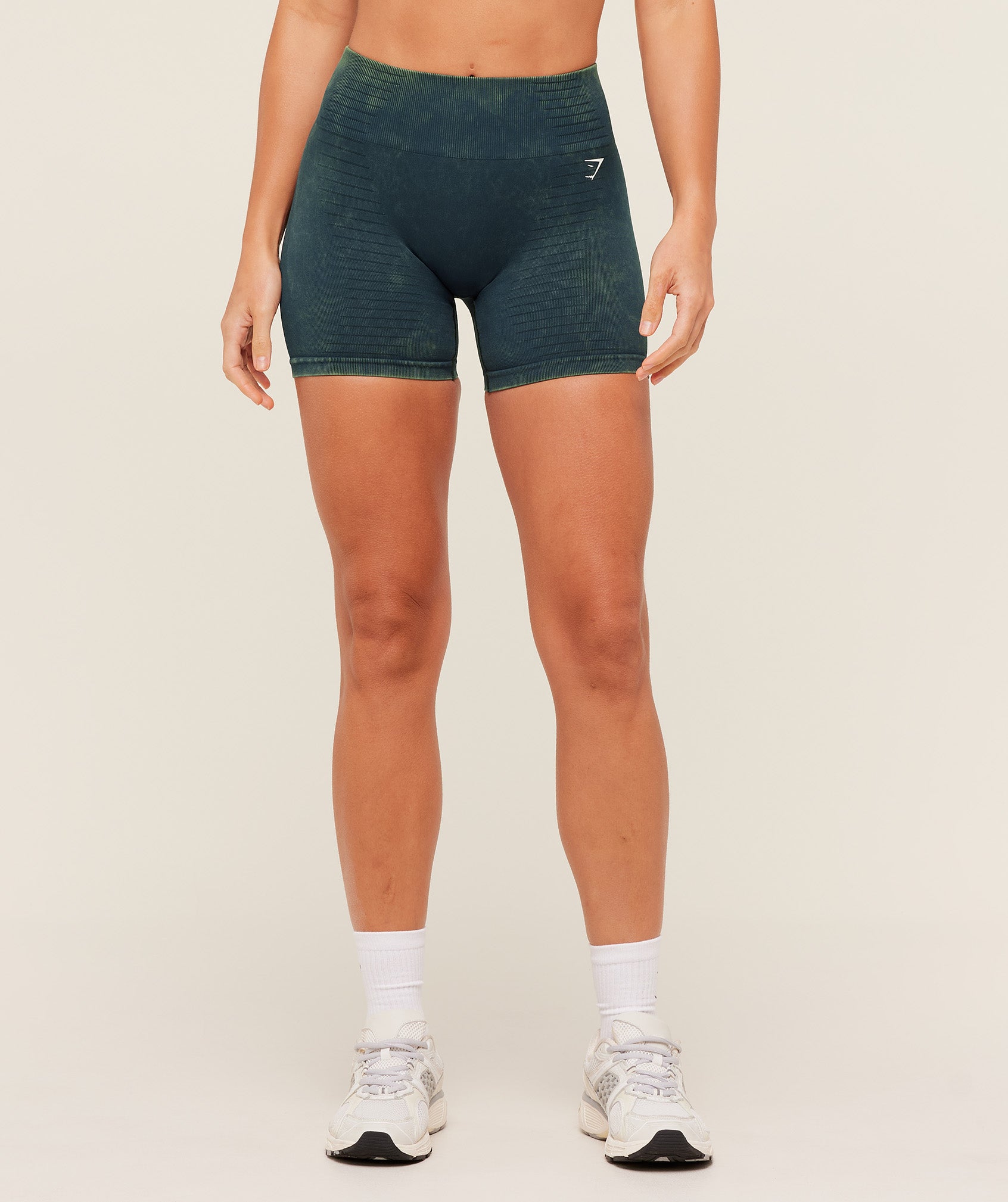 Gymshark Steel Seamless Shorts - Deep Petrol Blue