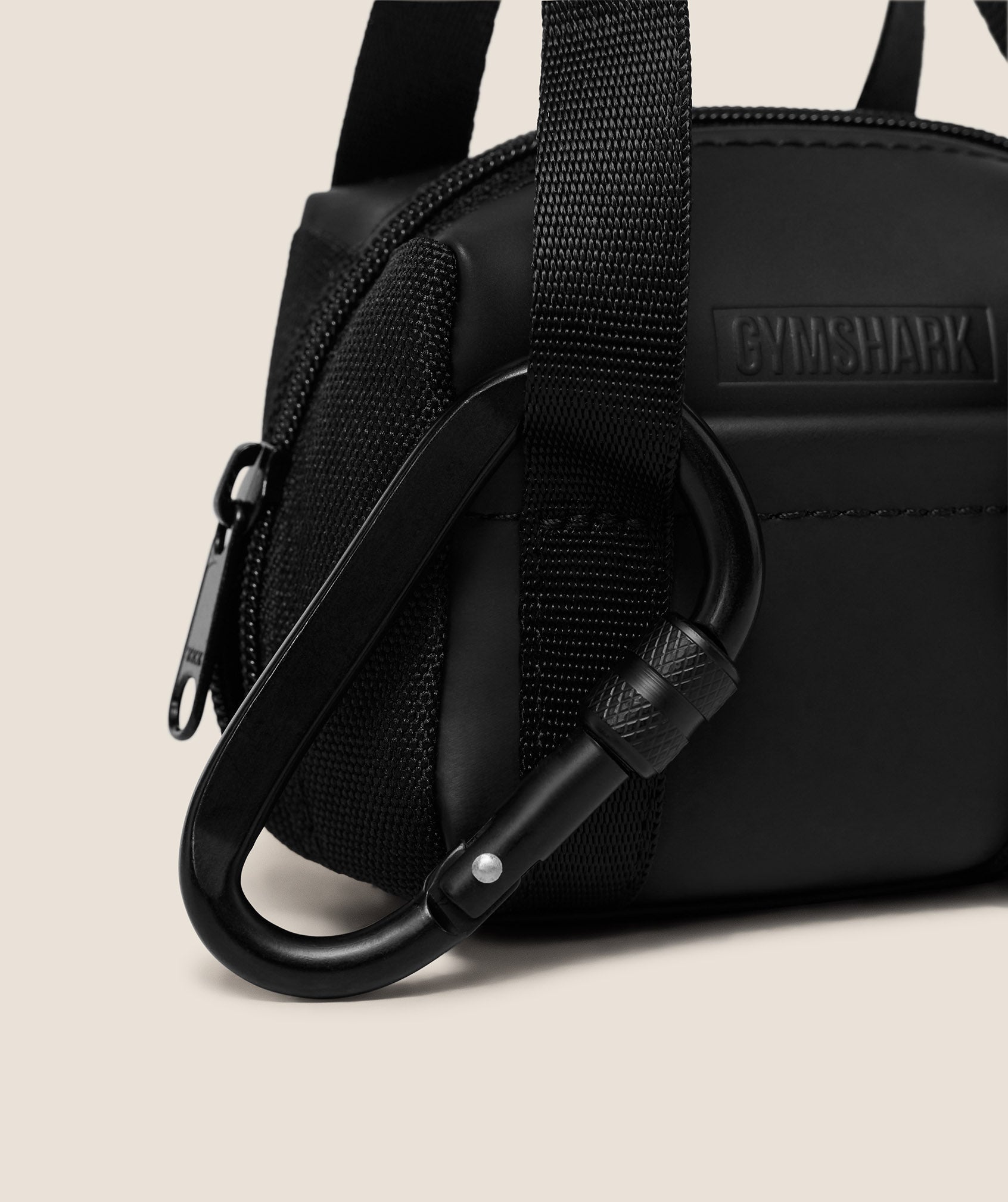 Gymshark Everyday Mini Holdall Keychain - GS Black