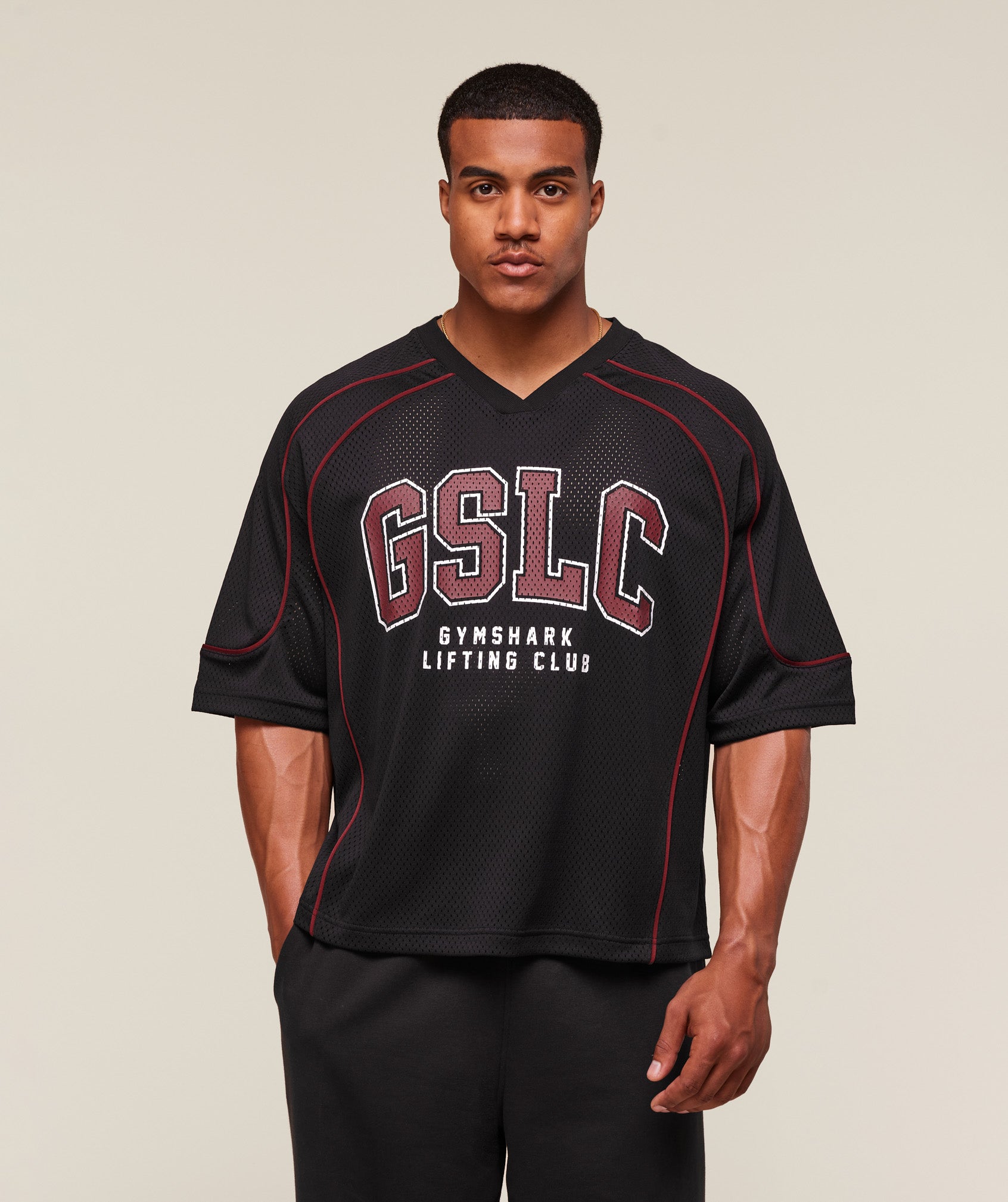 Gymshark GSLC Sports Jersey - Black