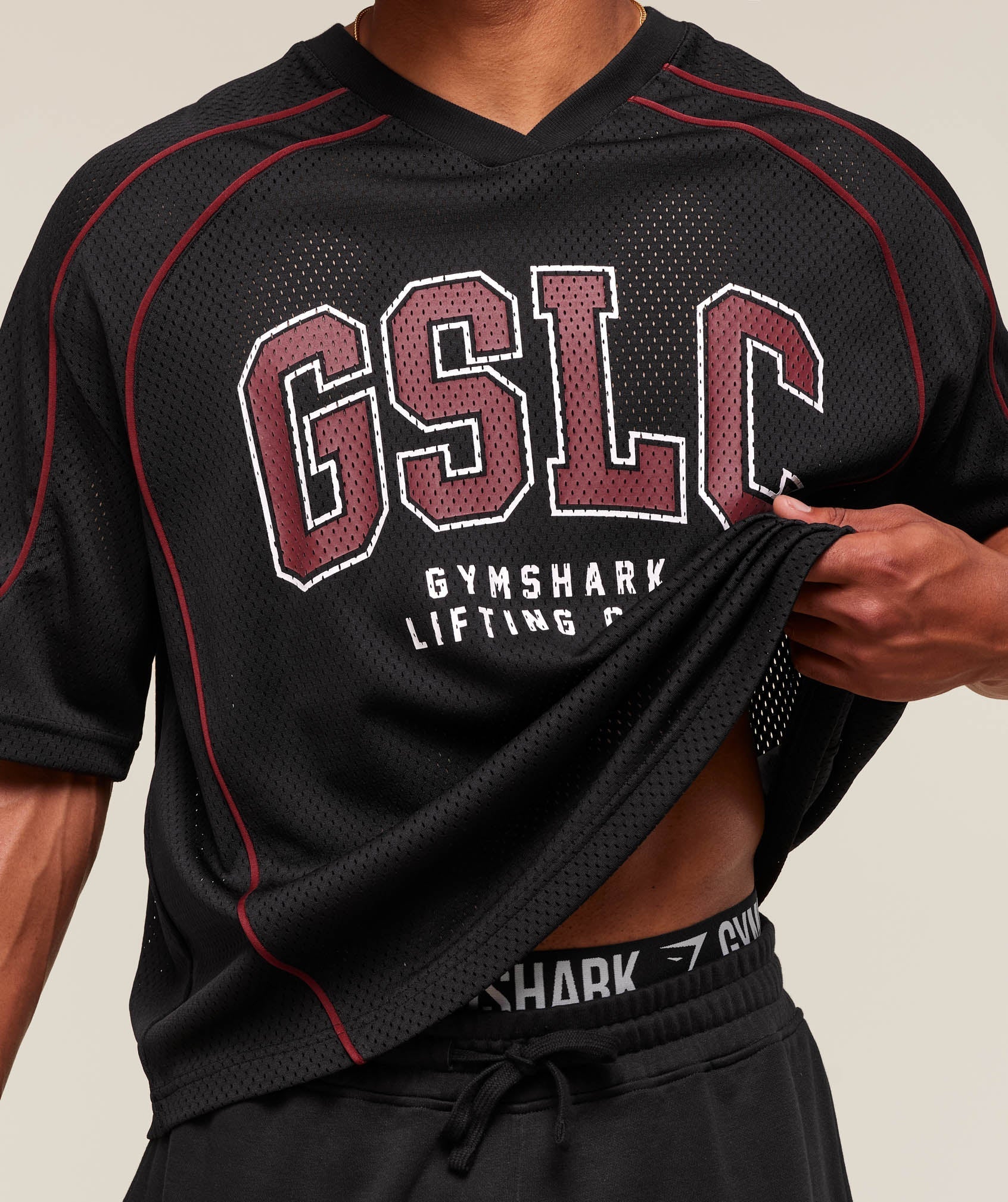 Gymshark GSLC Sports Jersey - Black