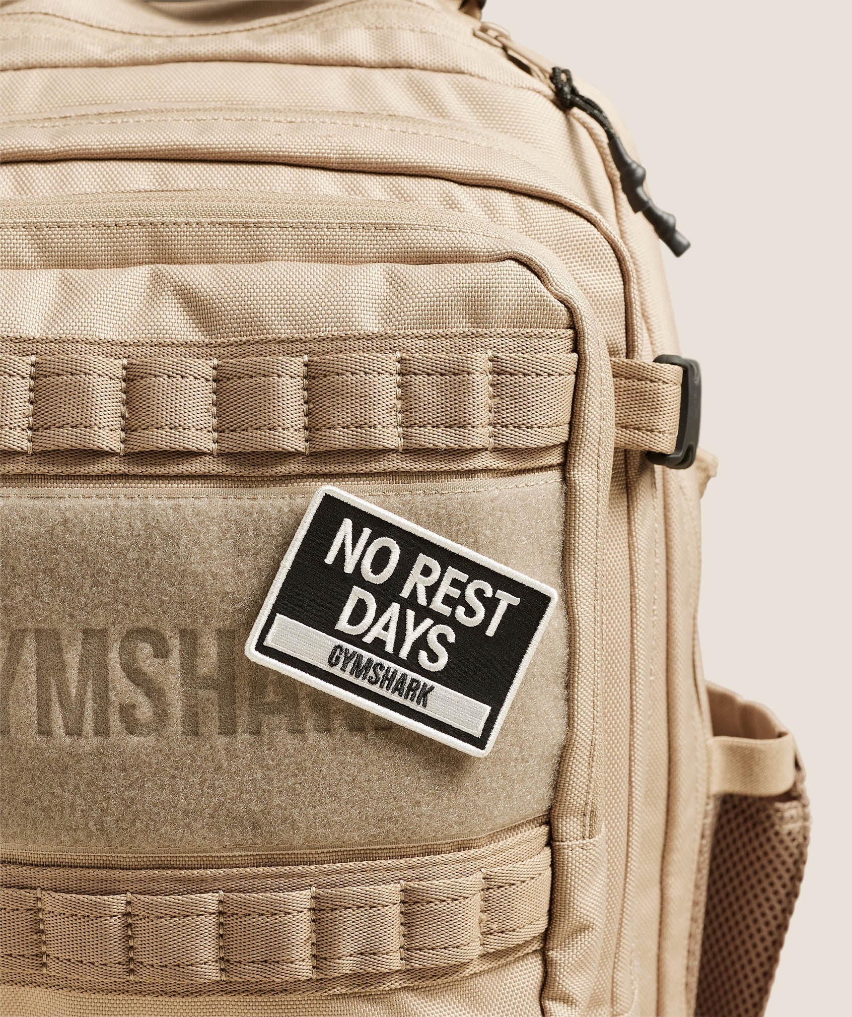 Gymshark No Rest Days Patch - GS Black
