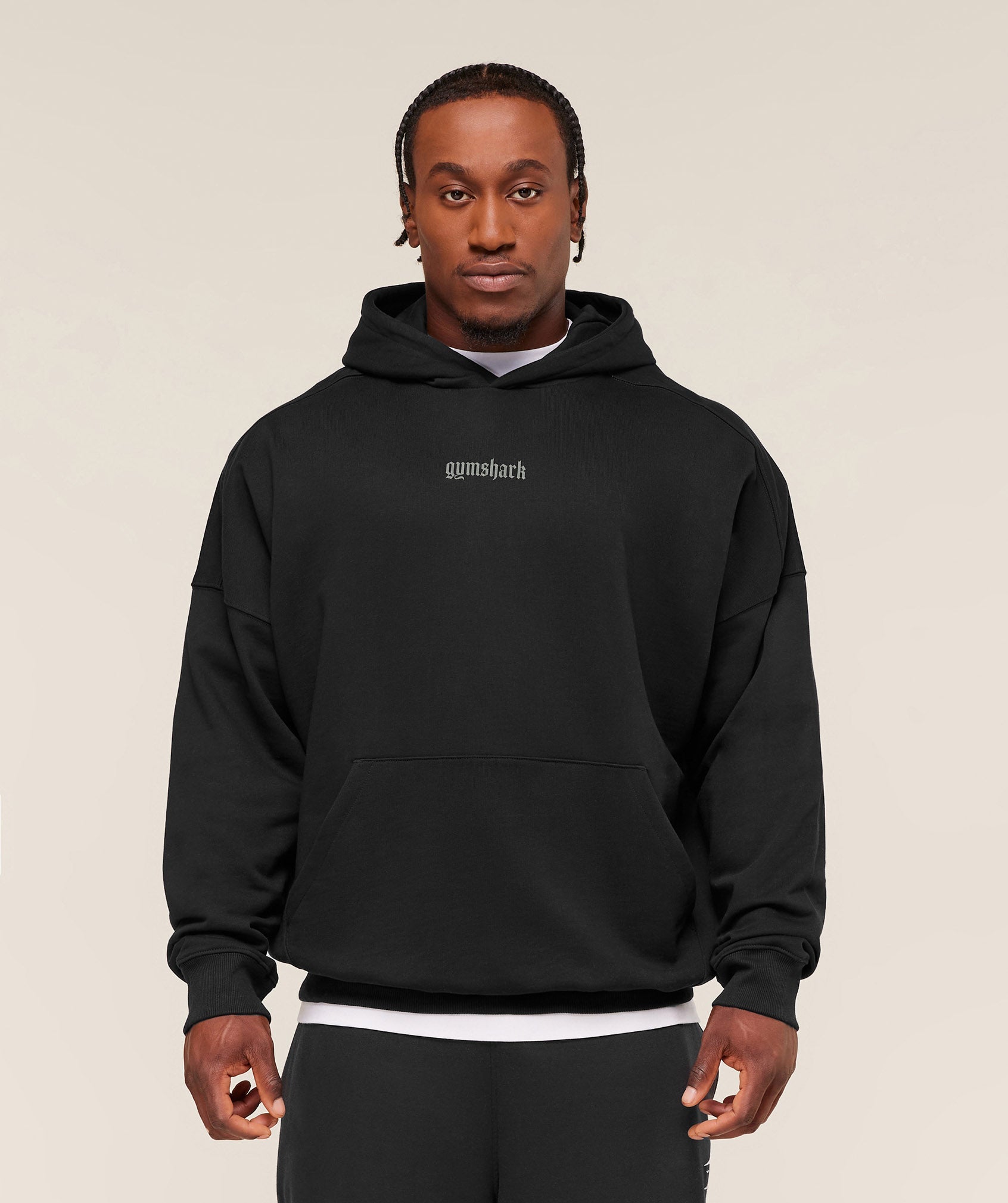 Gymshark Olde English Hoodie - Black