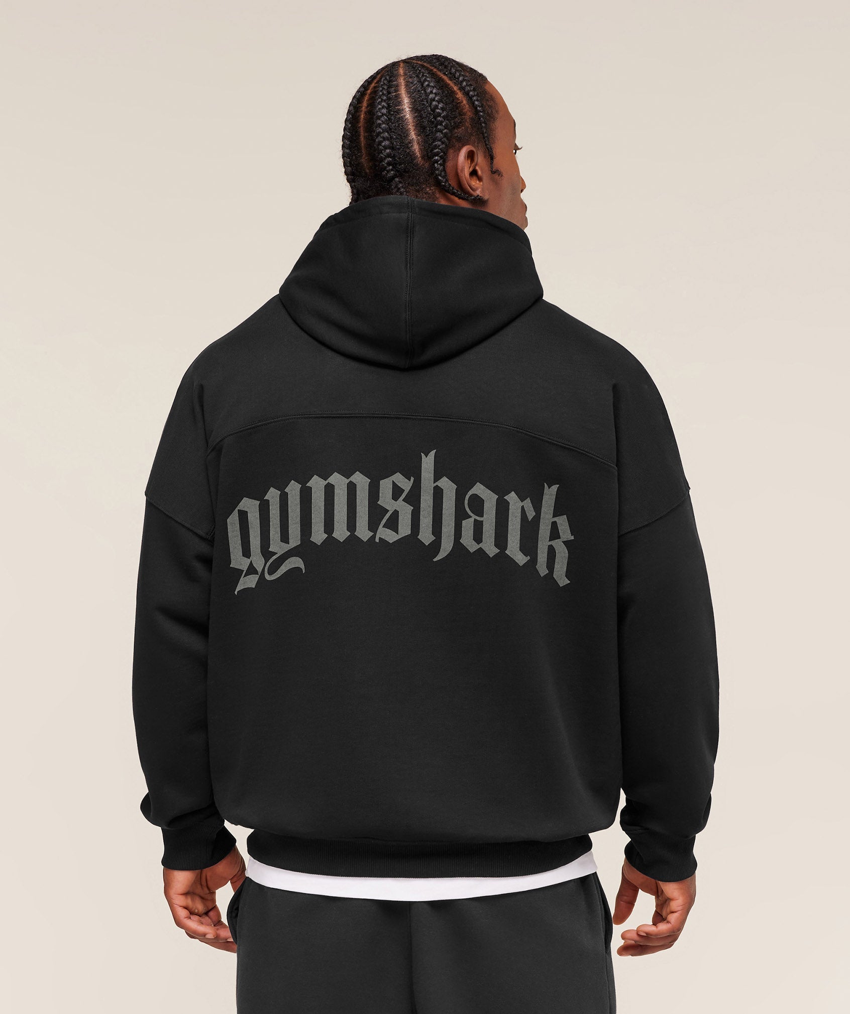 Gymshark Olde English Hoodie - Black