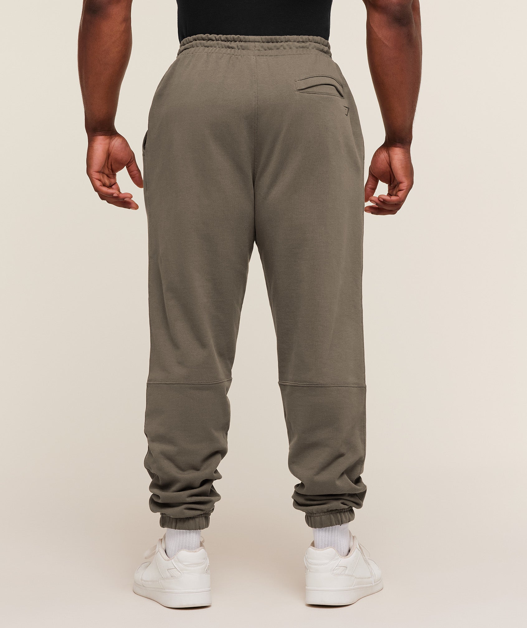Gymshark Olde English Joggers - Camo Brown