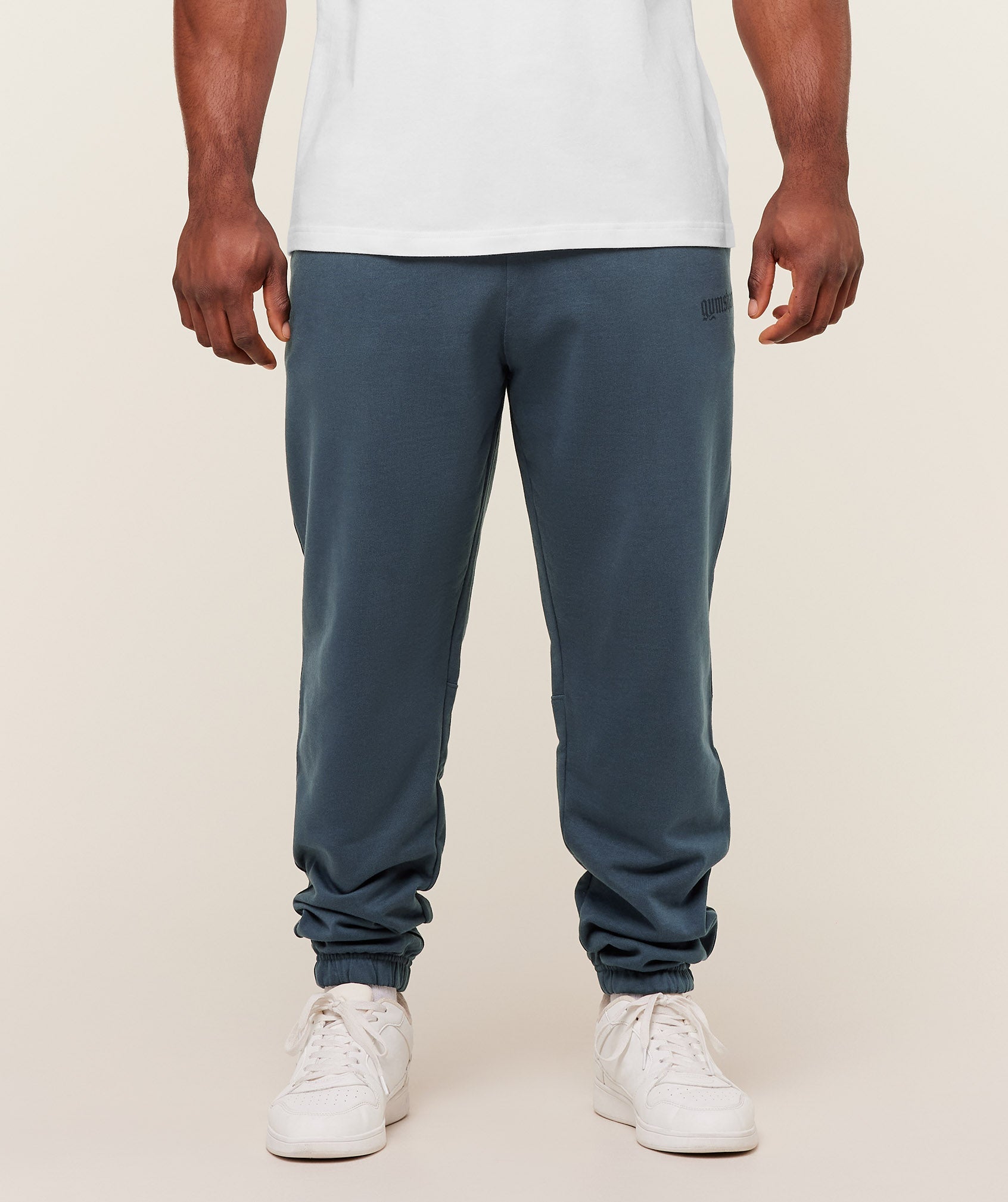 Gymshark Olde English Joggers - GS Stealth Blue