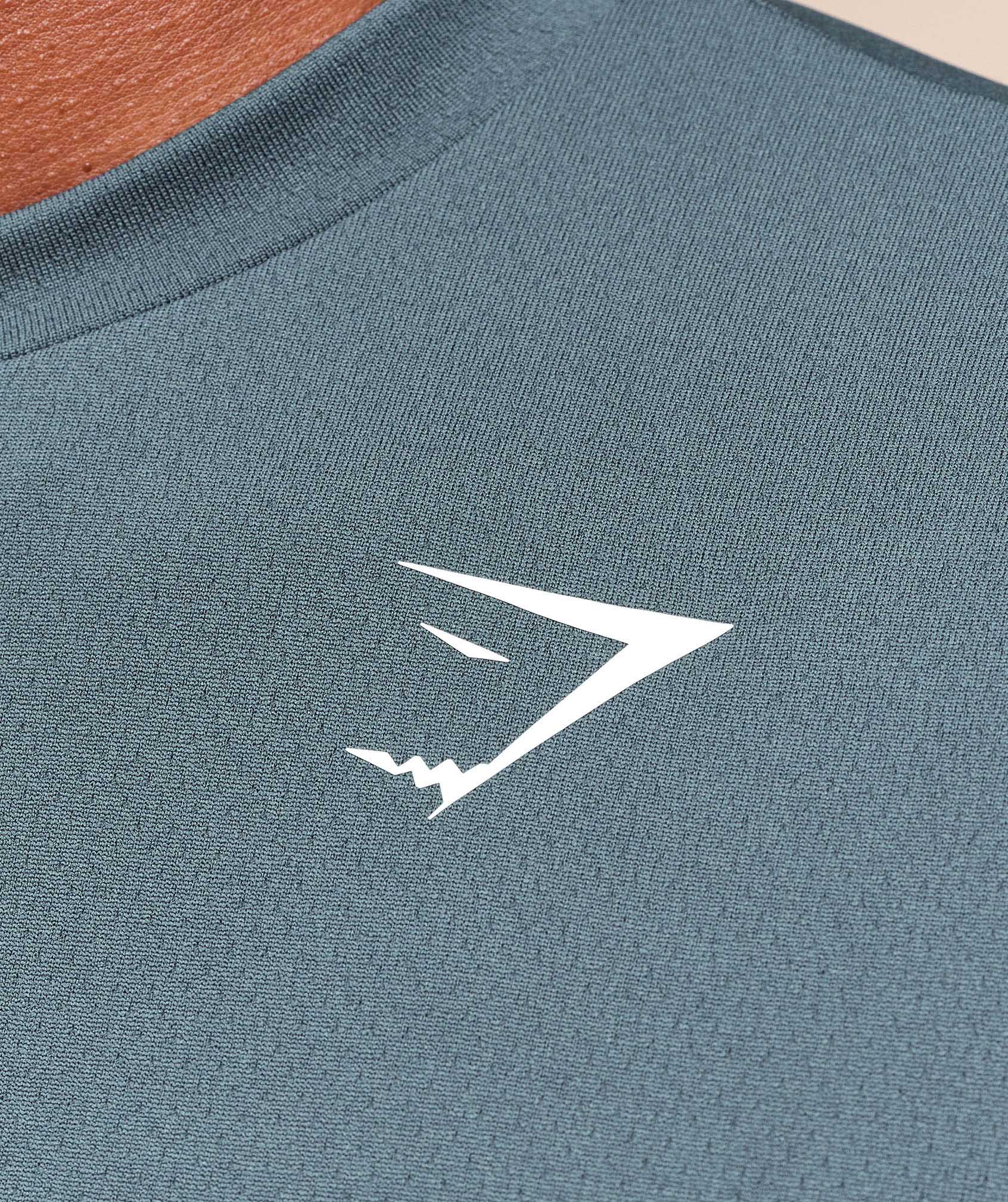Gymshark Oversized Performance T-Shirt - Titanium Blue