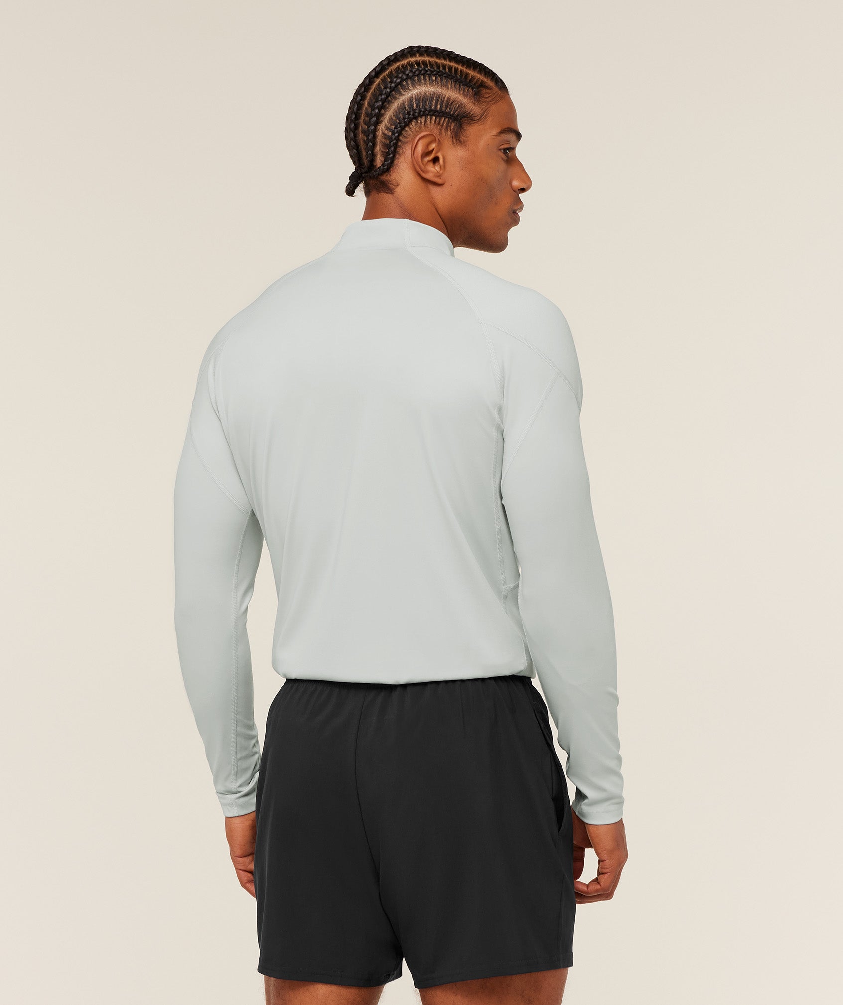 Gymshark Performance 1/4 Zip - Light Grey