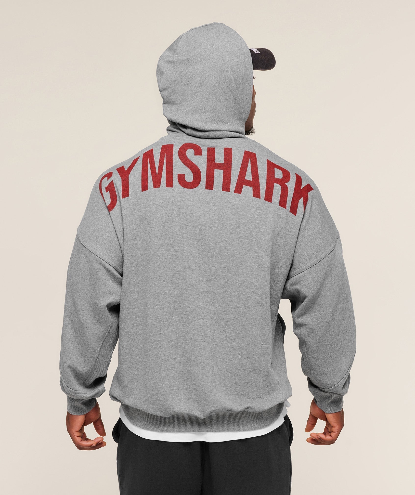 Gymshark Power Hoodie - Charcoal Core Marl