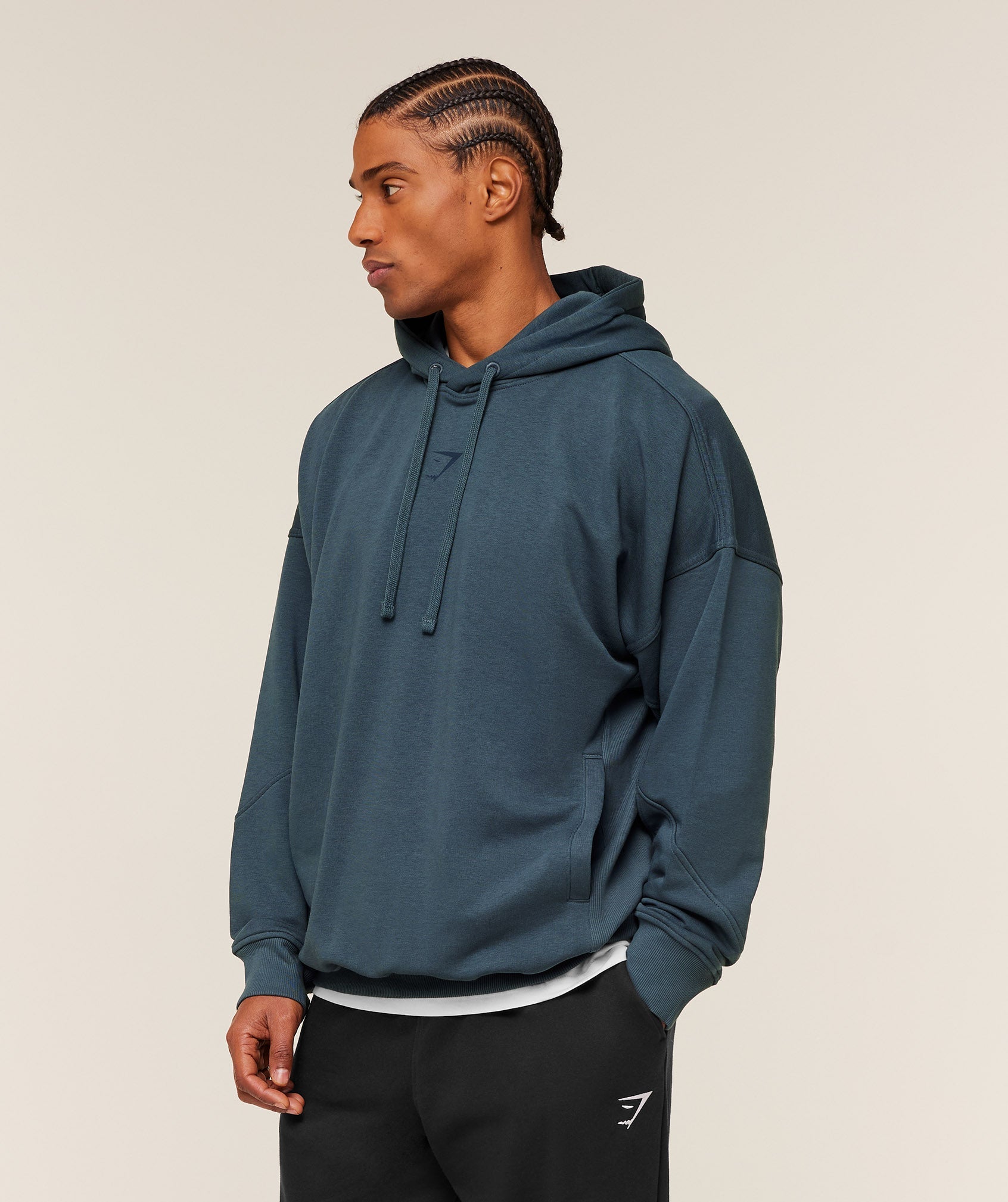 Gymshark Power Hoodie - GS Stealth Blue