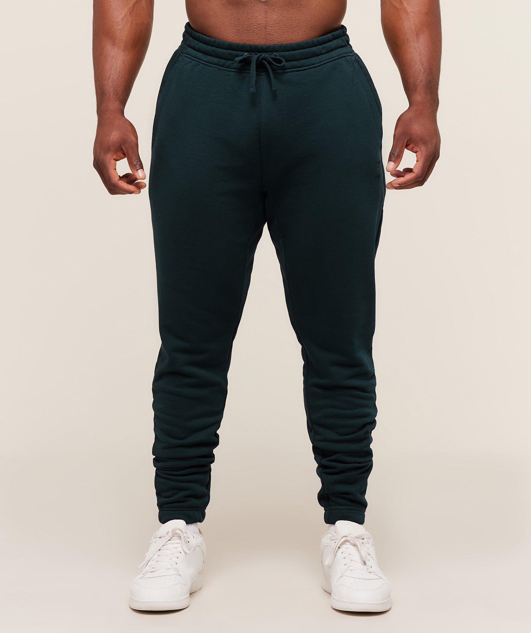 Gymshark Power Wordmark Joggers - Deep Petrol Blue