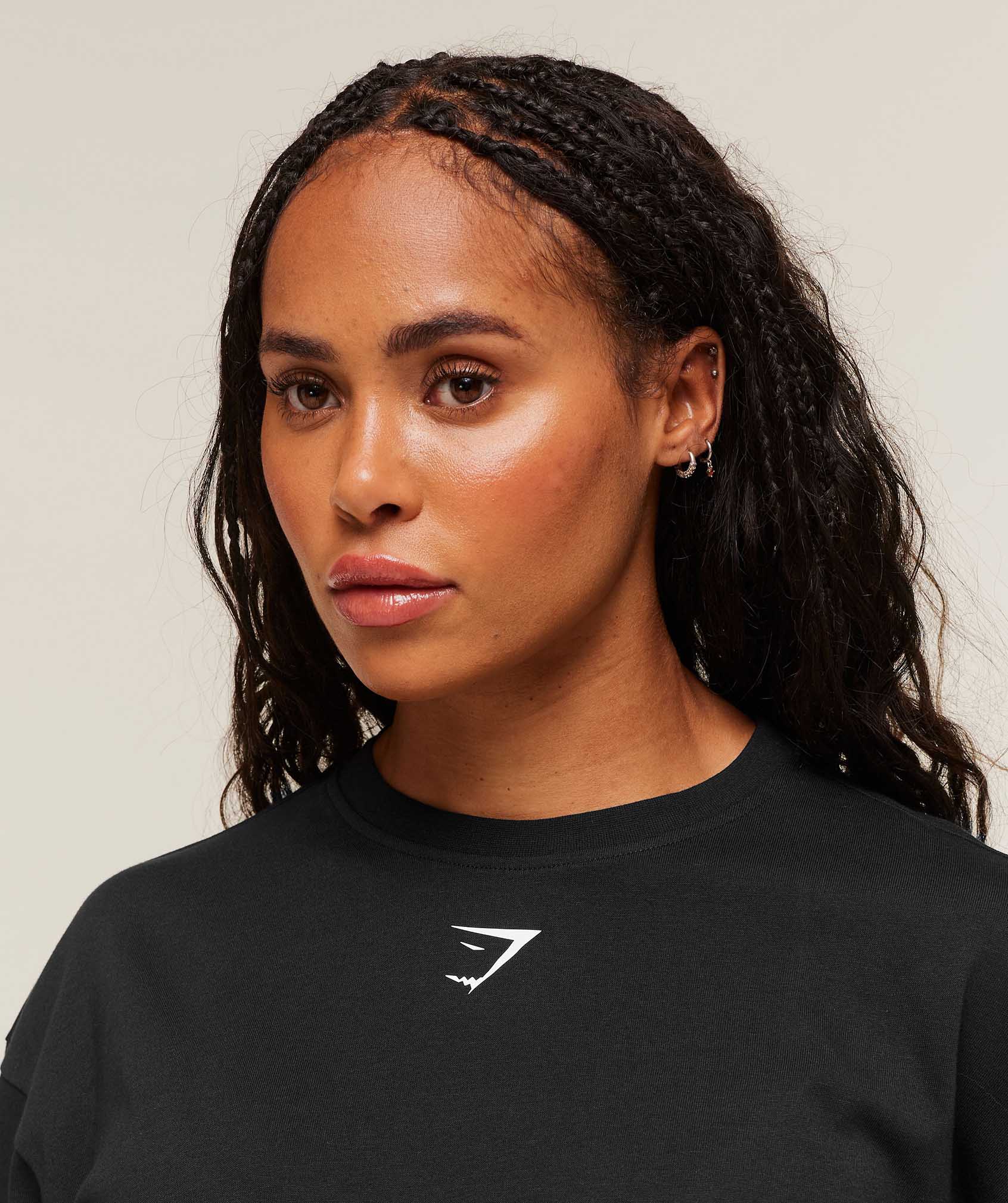 Gymshark Power Long Sleeve Top - Black