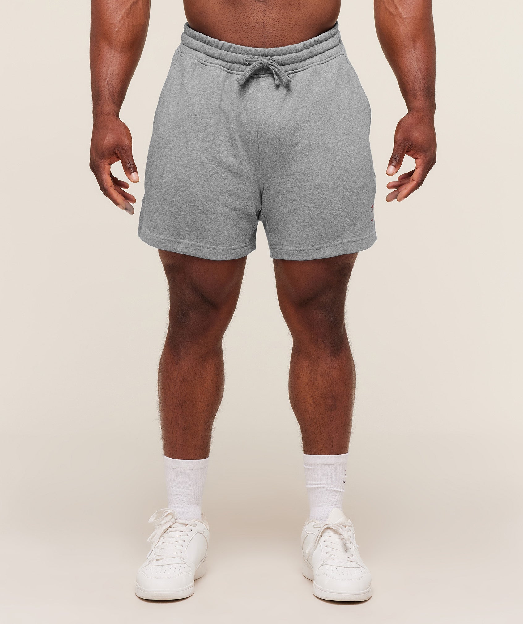 Gymshark Power 5" Shorts - Charcoal Core Marl