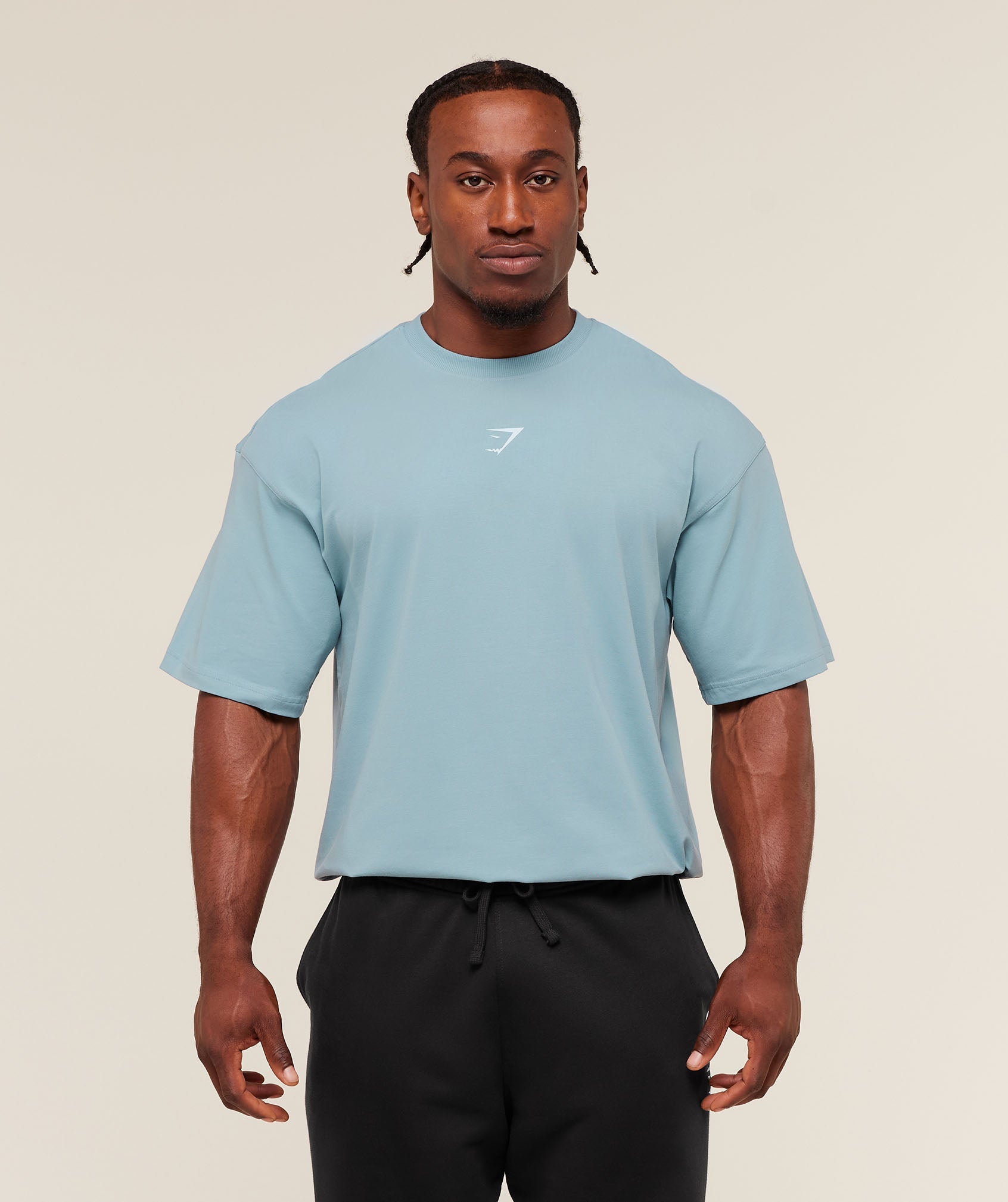 Gymshark Power T-Shirt - Bench Blue