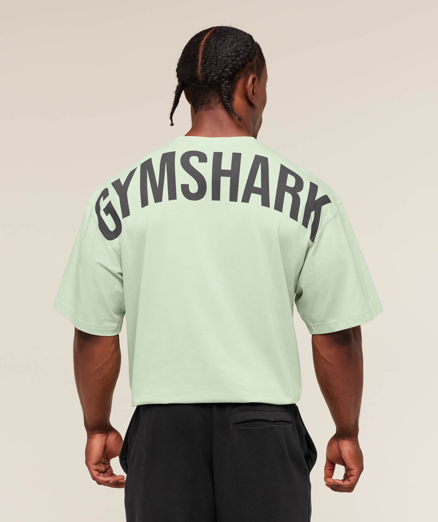 Gymshark Power T-Shirt - Clay Green