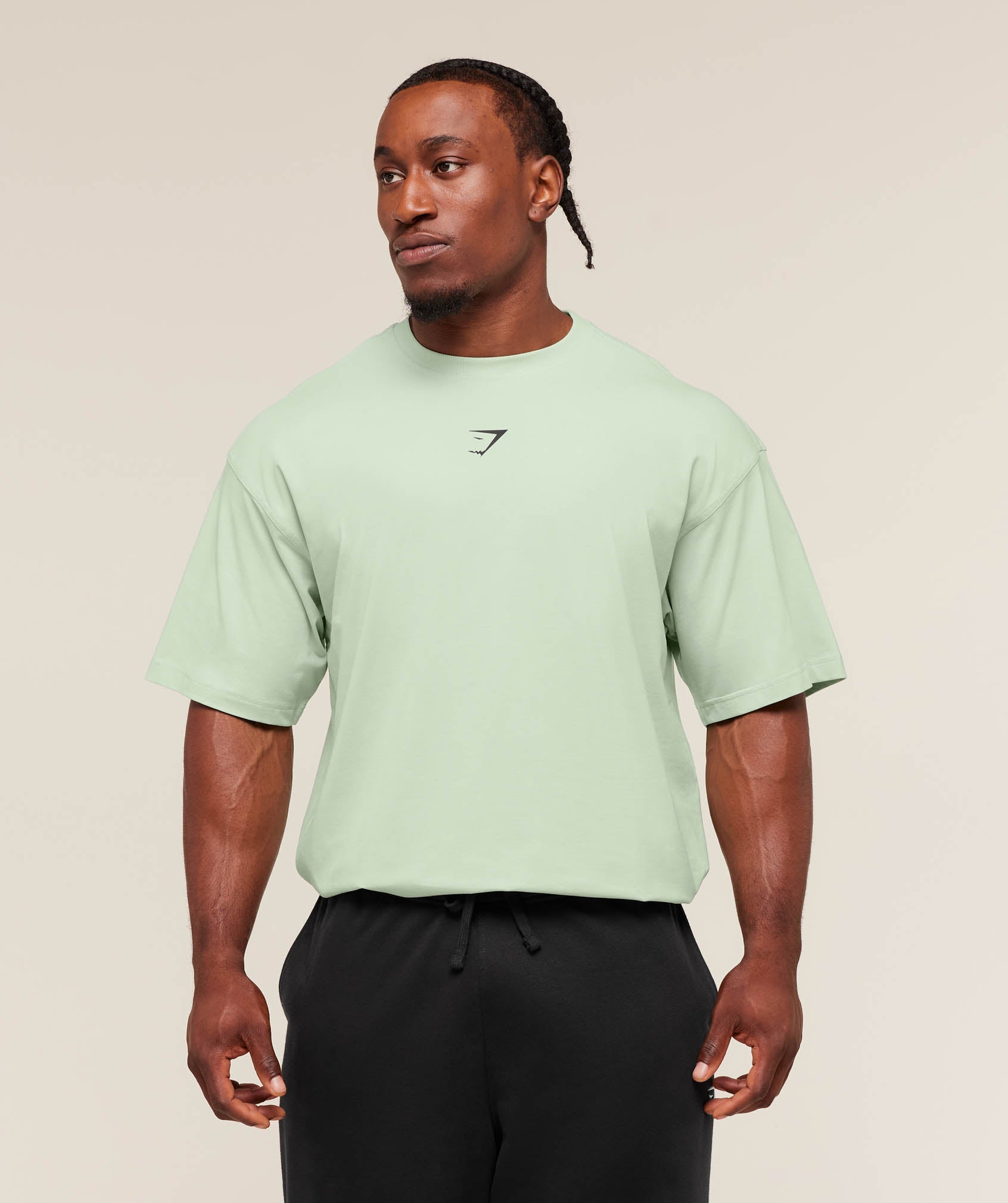 Gymshark Power T-Shirt - Clay Green