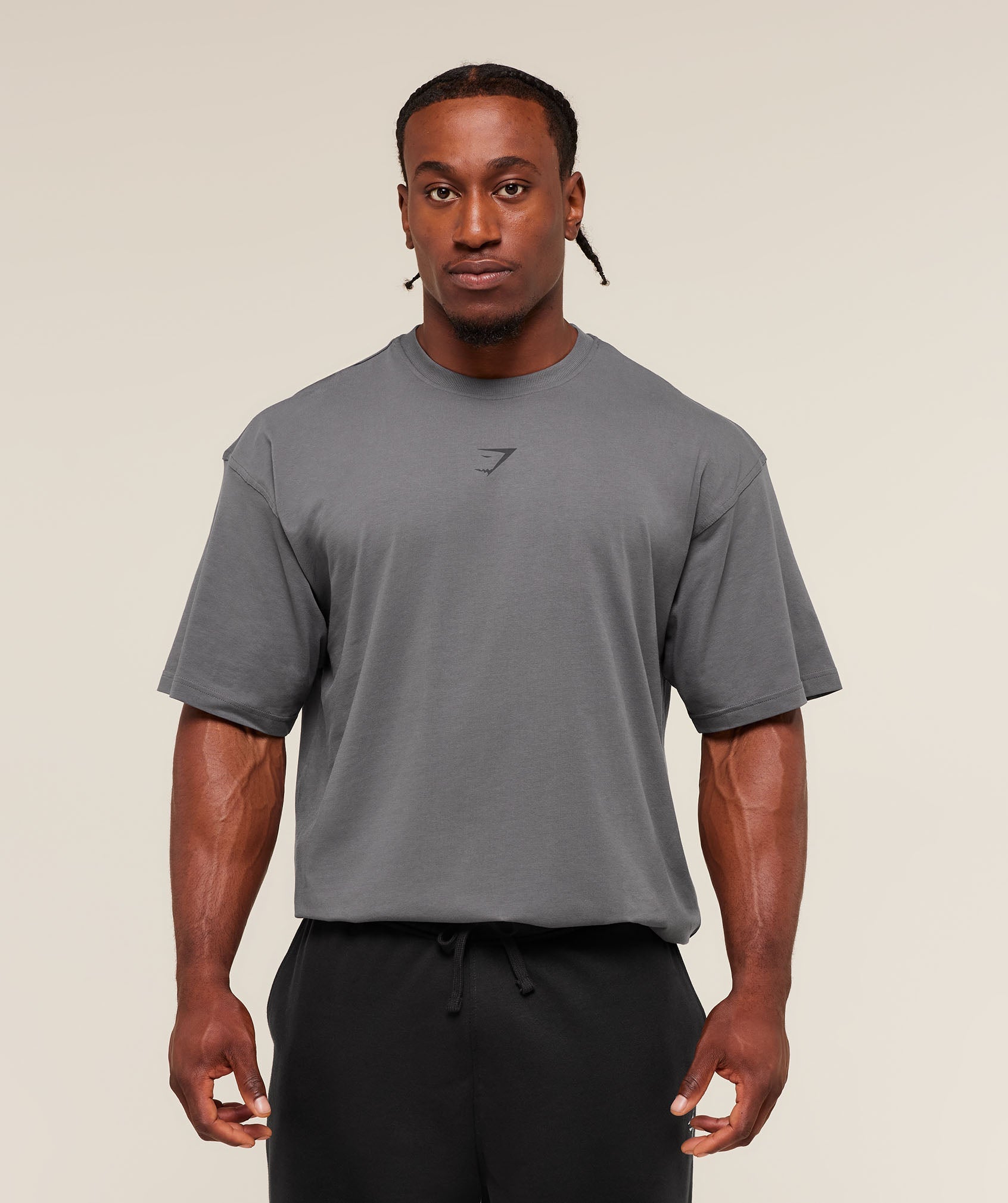 Gymshark Power T-Shirt - Dark Grey