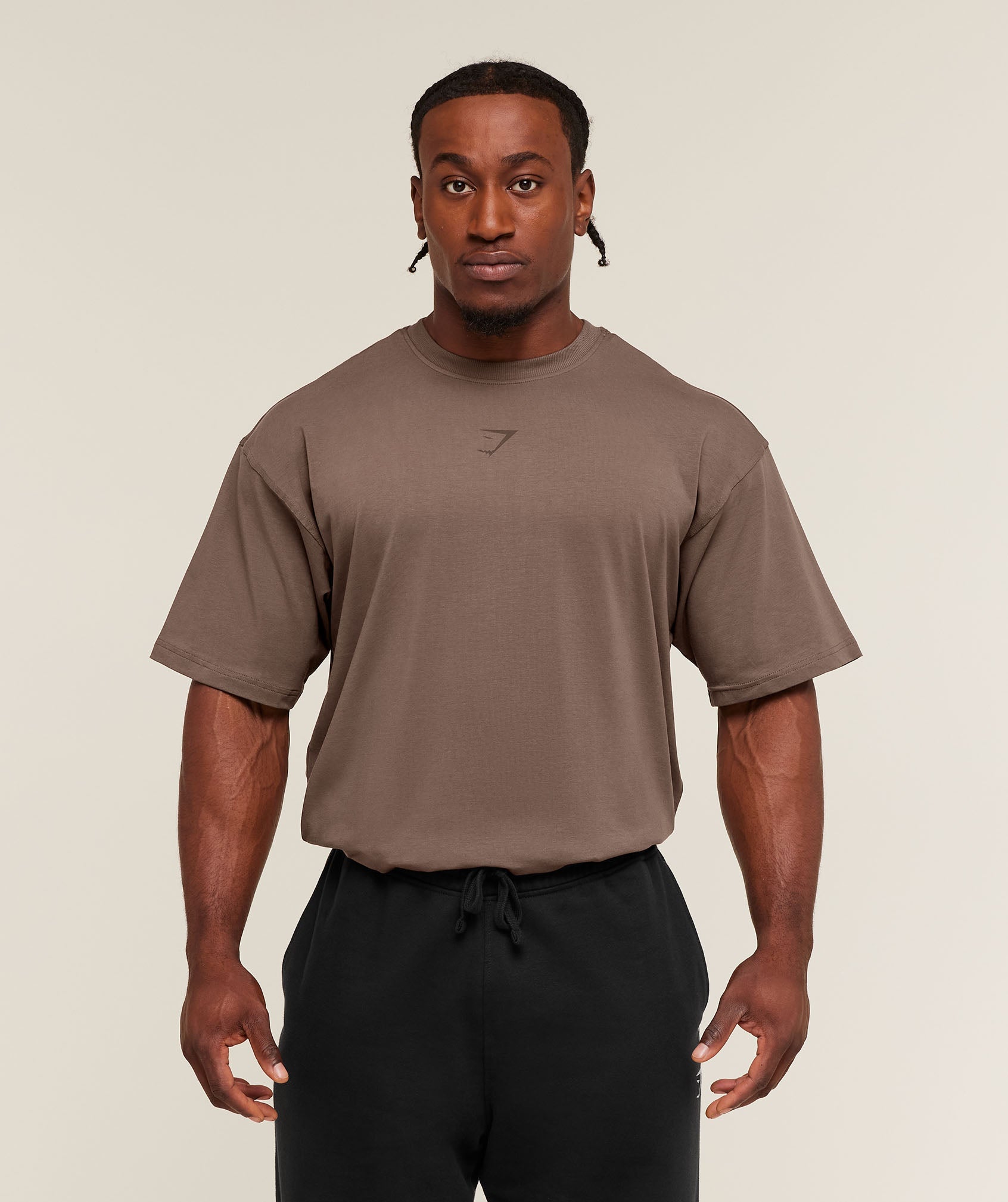 Gymshark Power T-Shirt - Soft Brown