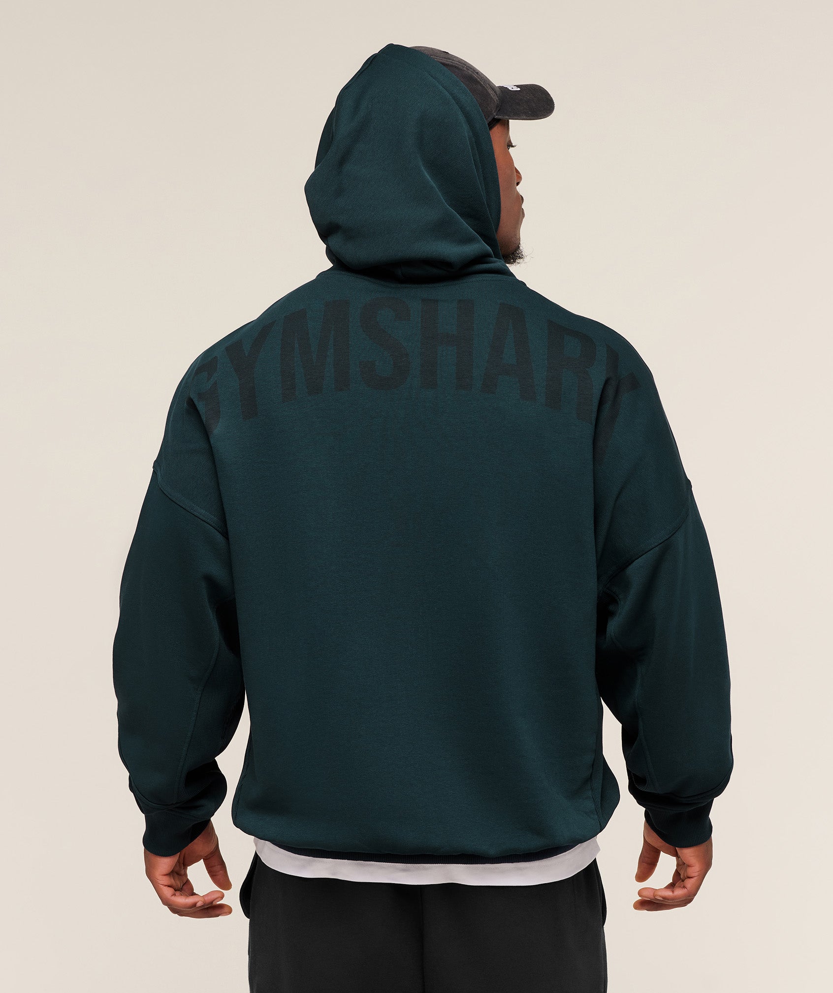 Gymshark Power Zip Up Hoodie - Deep Petrol Blue