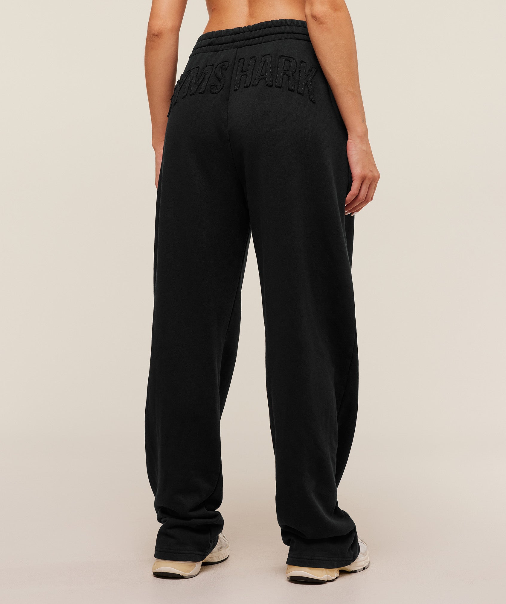 Gymshark Power Washed Joggers - Black/Acid Wash Small Ball